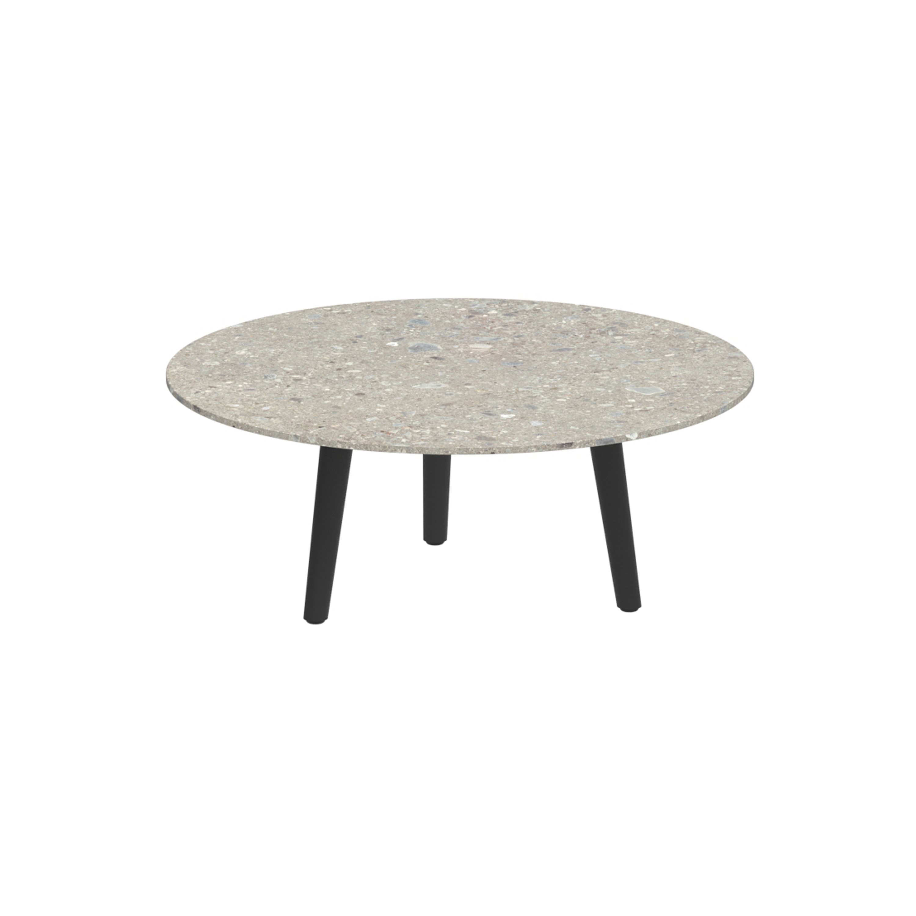 Styletto round table 90 low lounge
