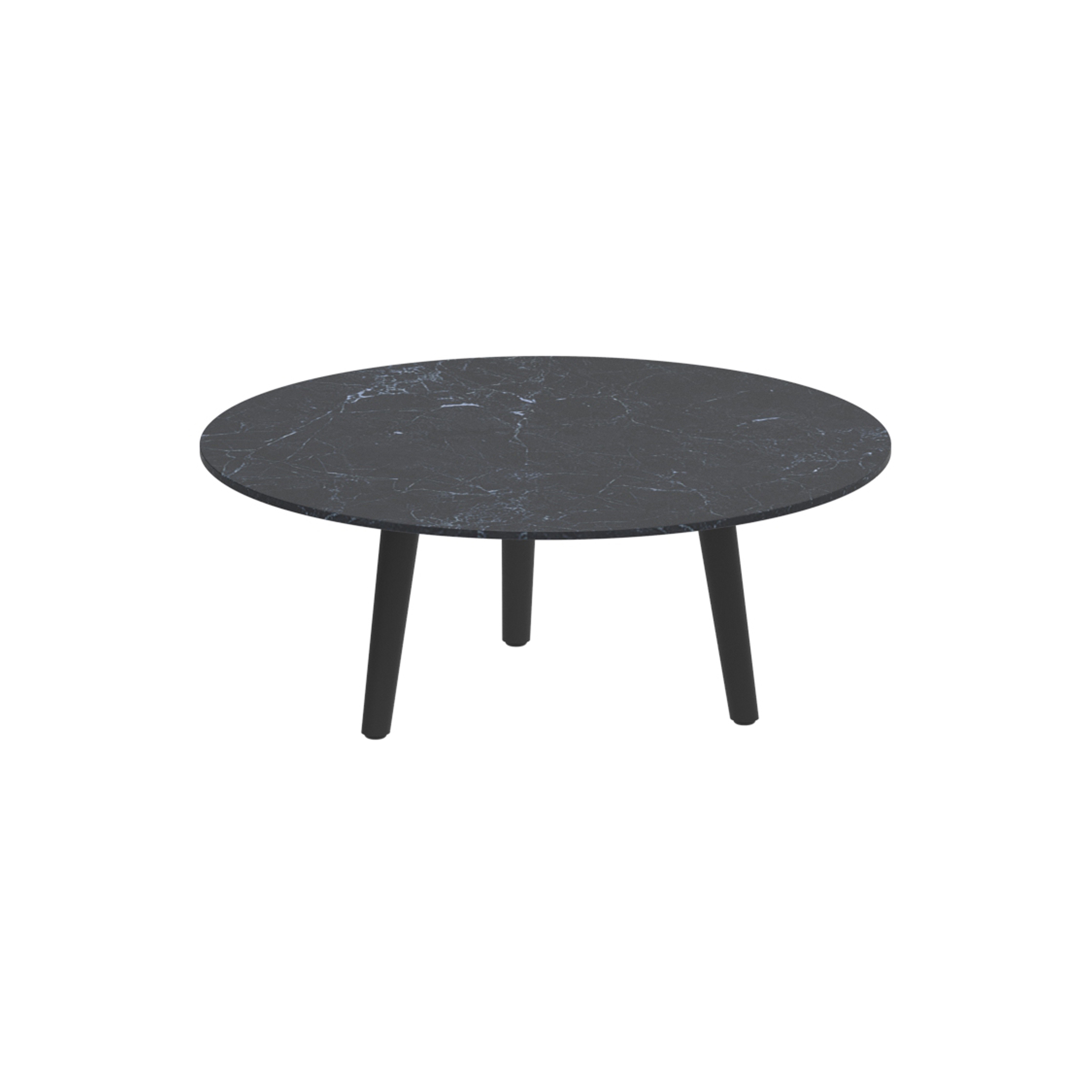 Styletto round table 90 low lounge