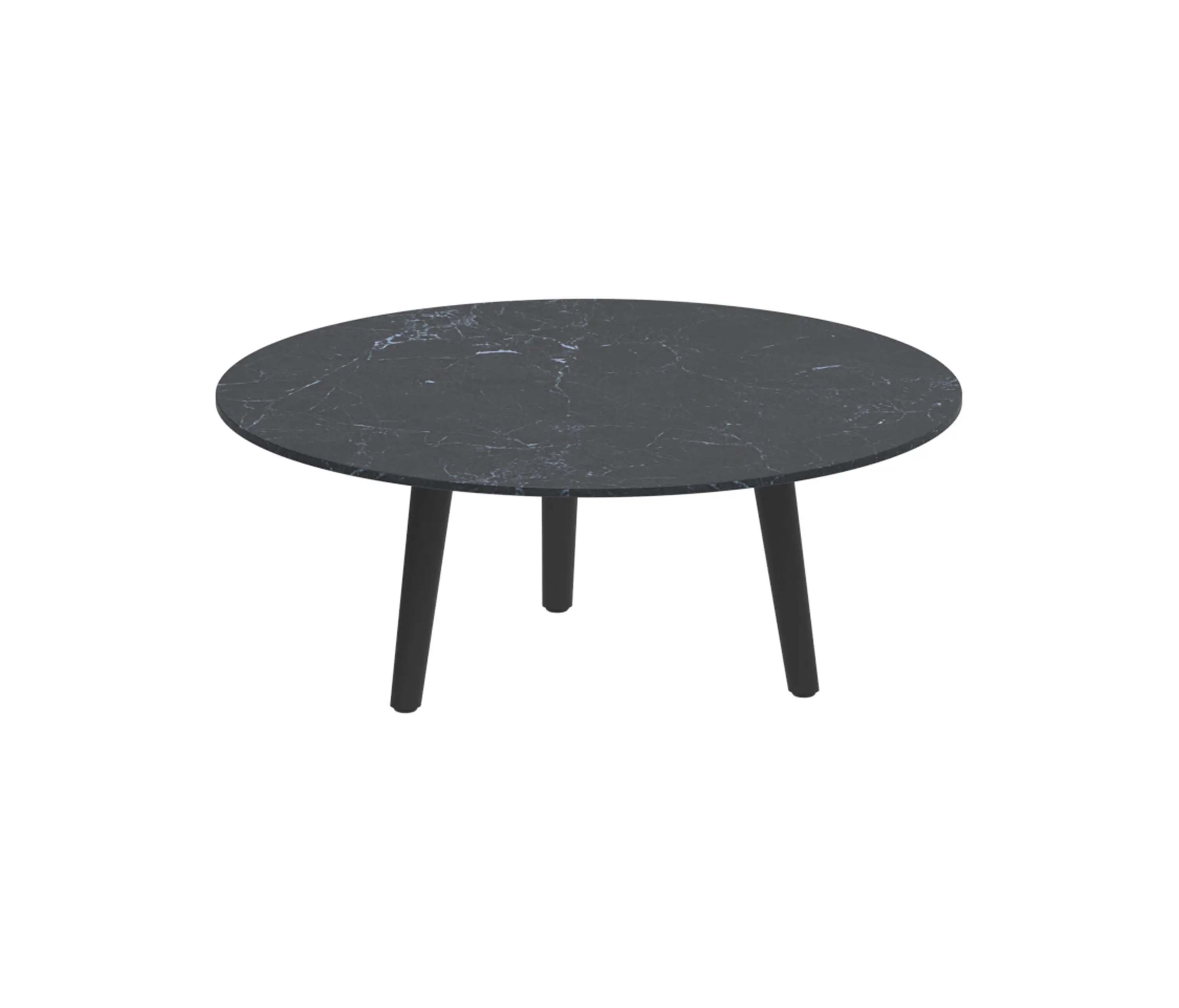 Royal Botania - Styletto round table 90 low lounge