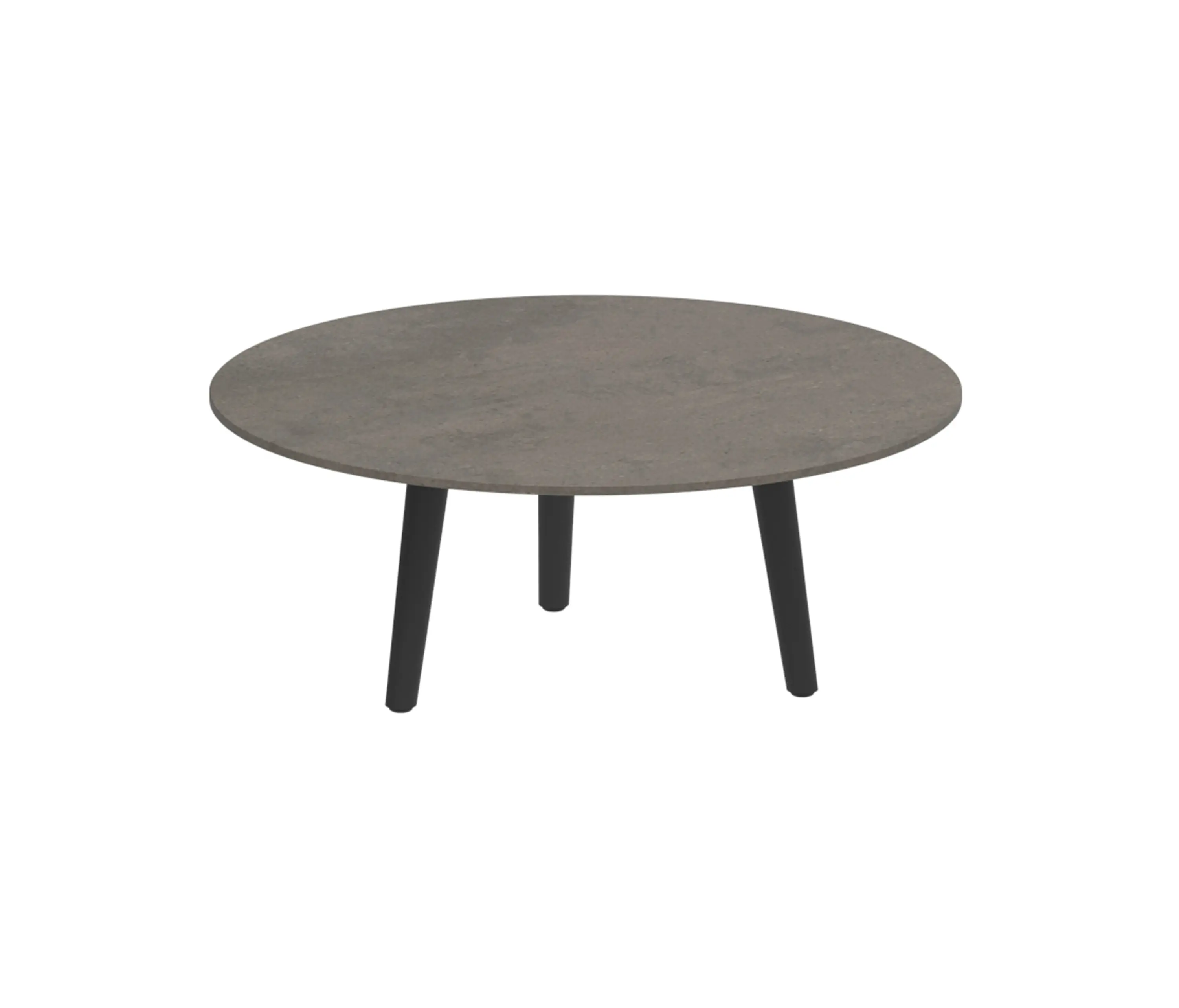 Royal Botania - Styletto round table 90 low lounge
