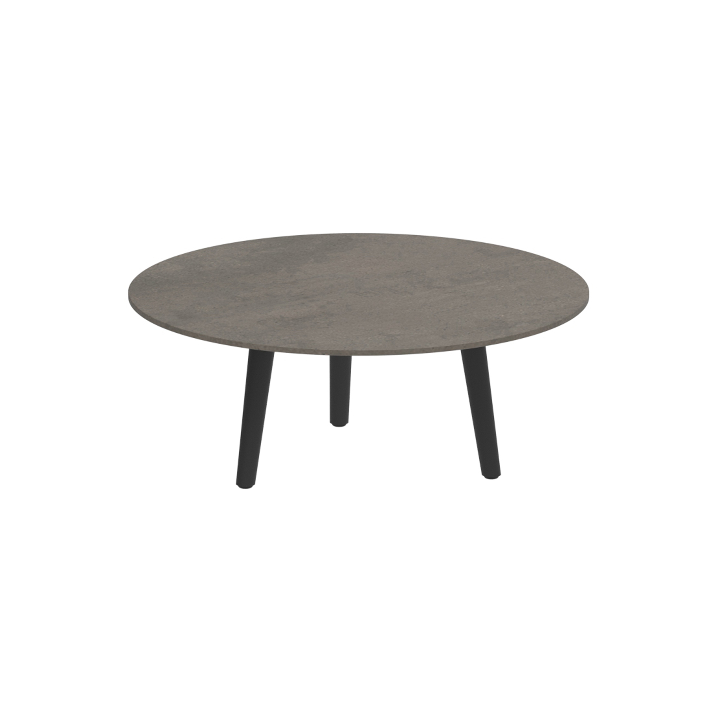 Styletto round table 90 low lounge