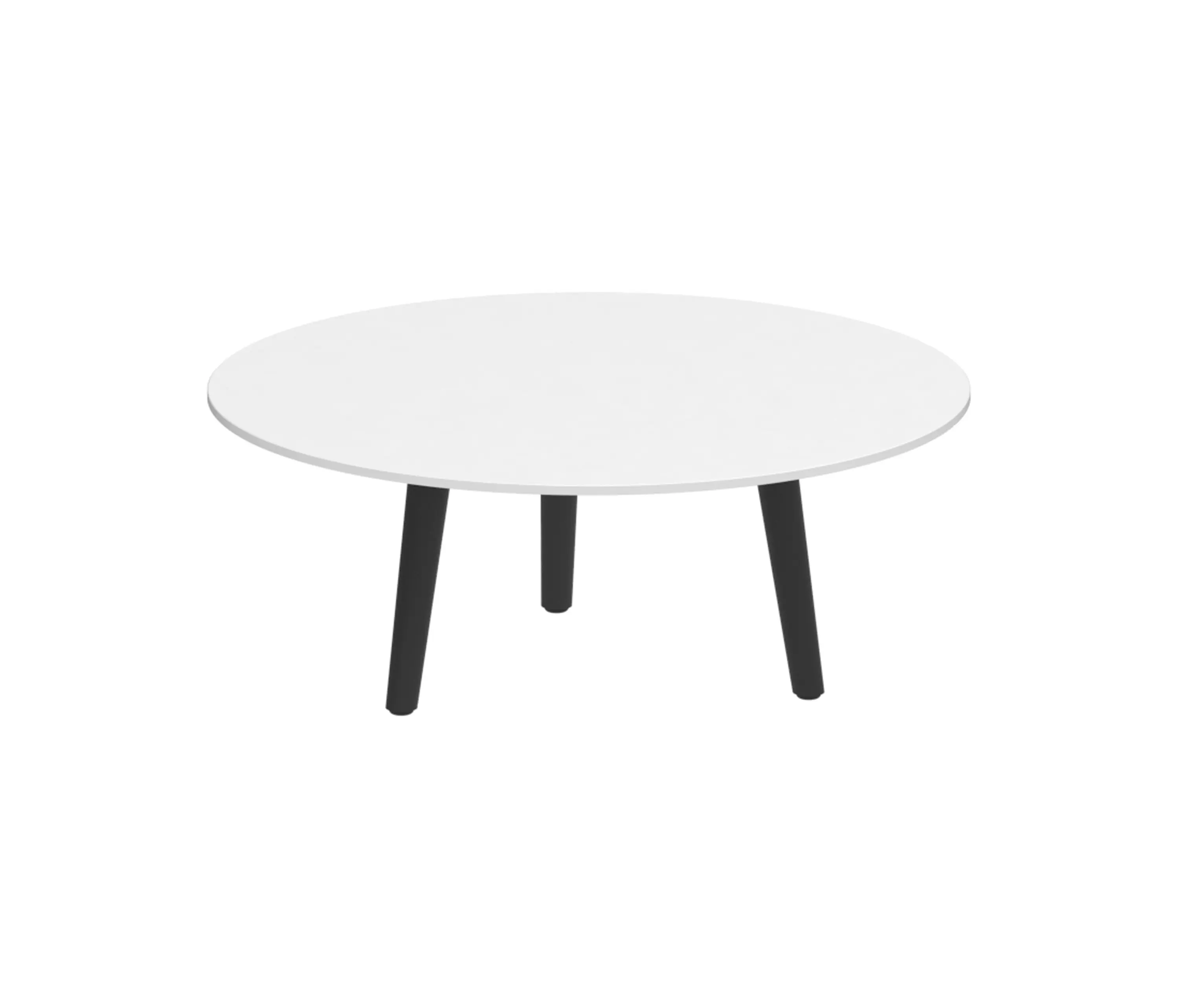 Royal Botania - Styletto round table 90 low lounge