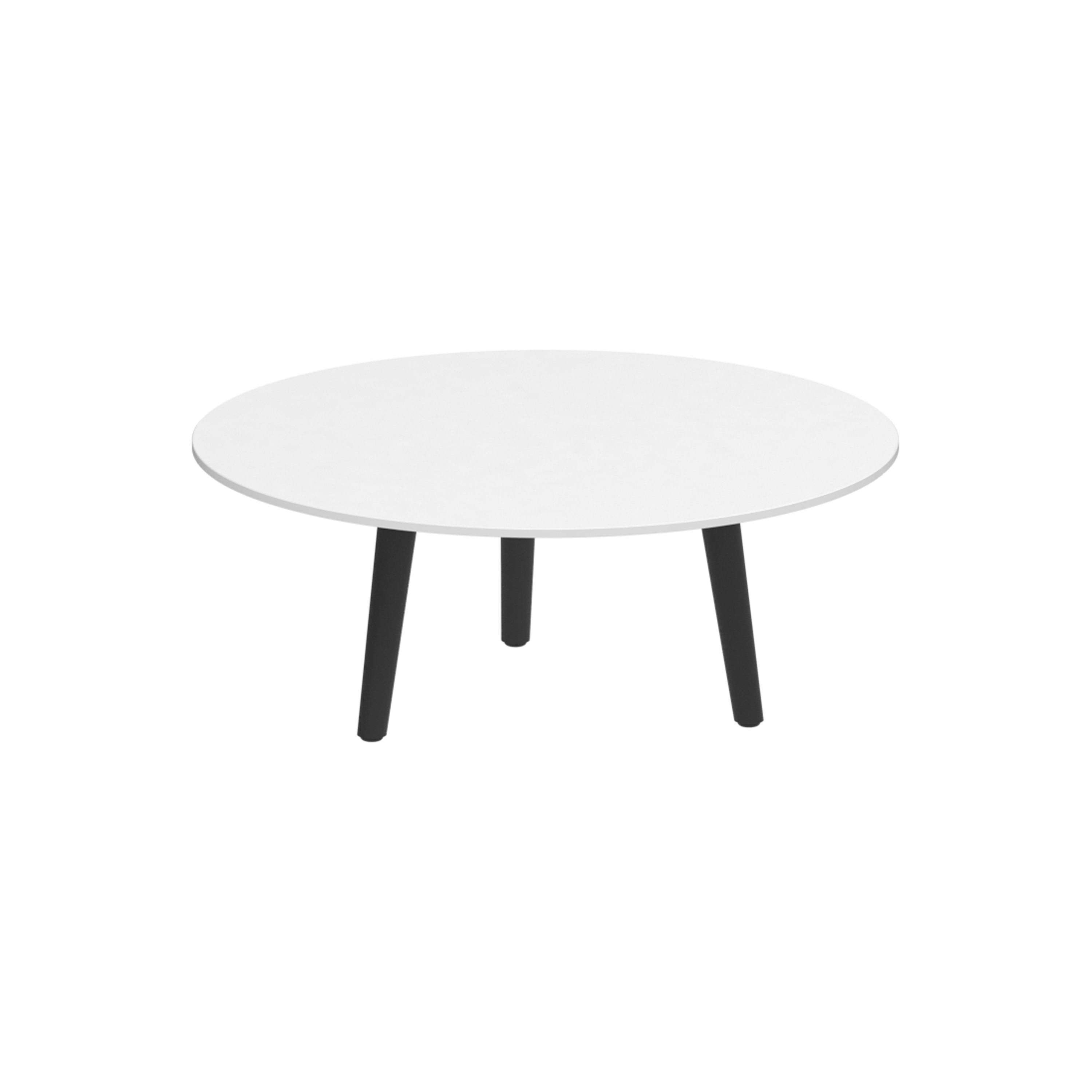 Styletto round table 90 low lounge