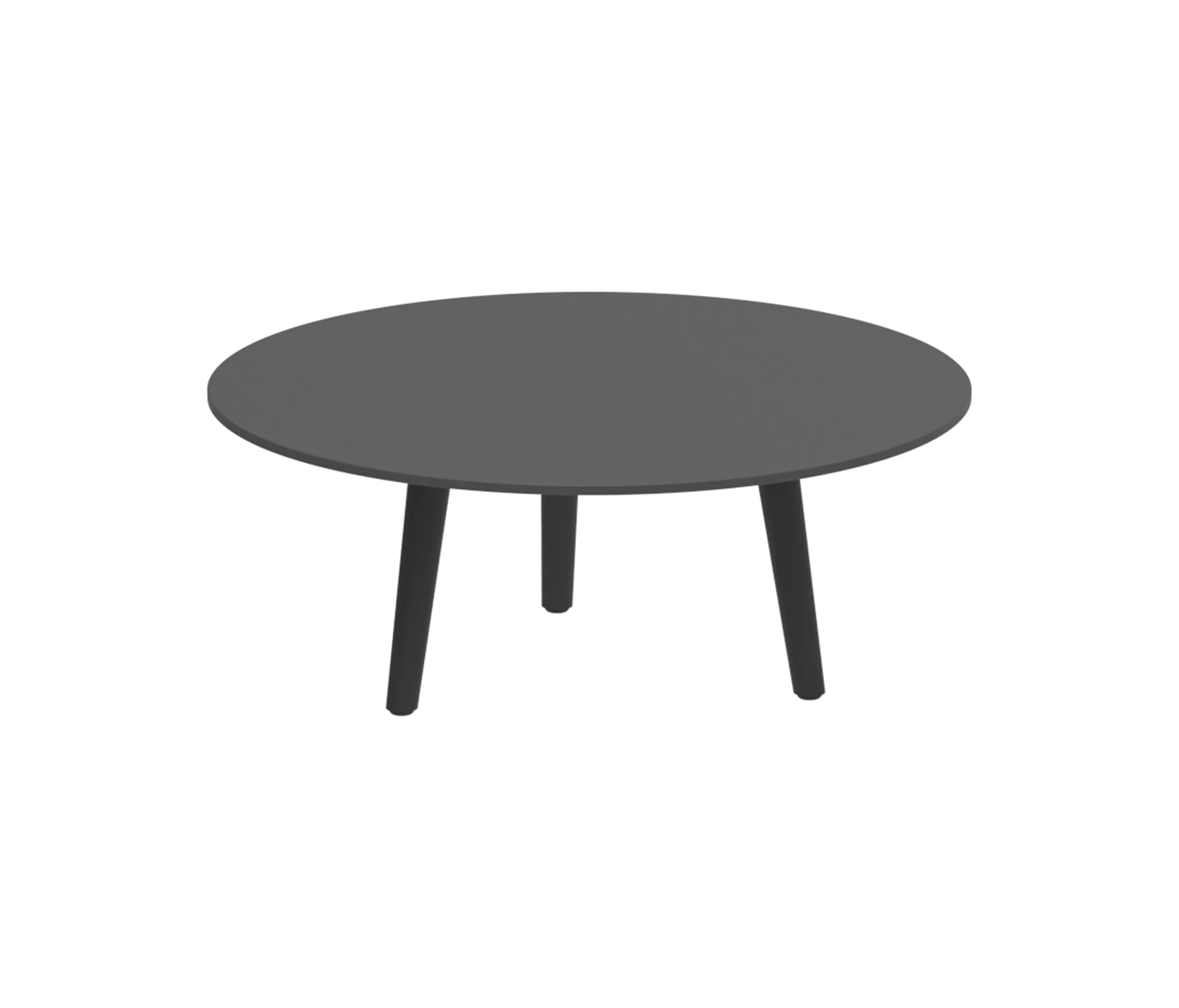Royal Botania - Styletto round table 90 low lounge