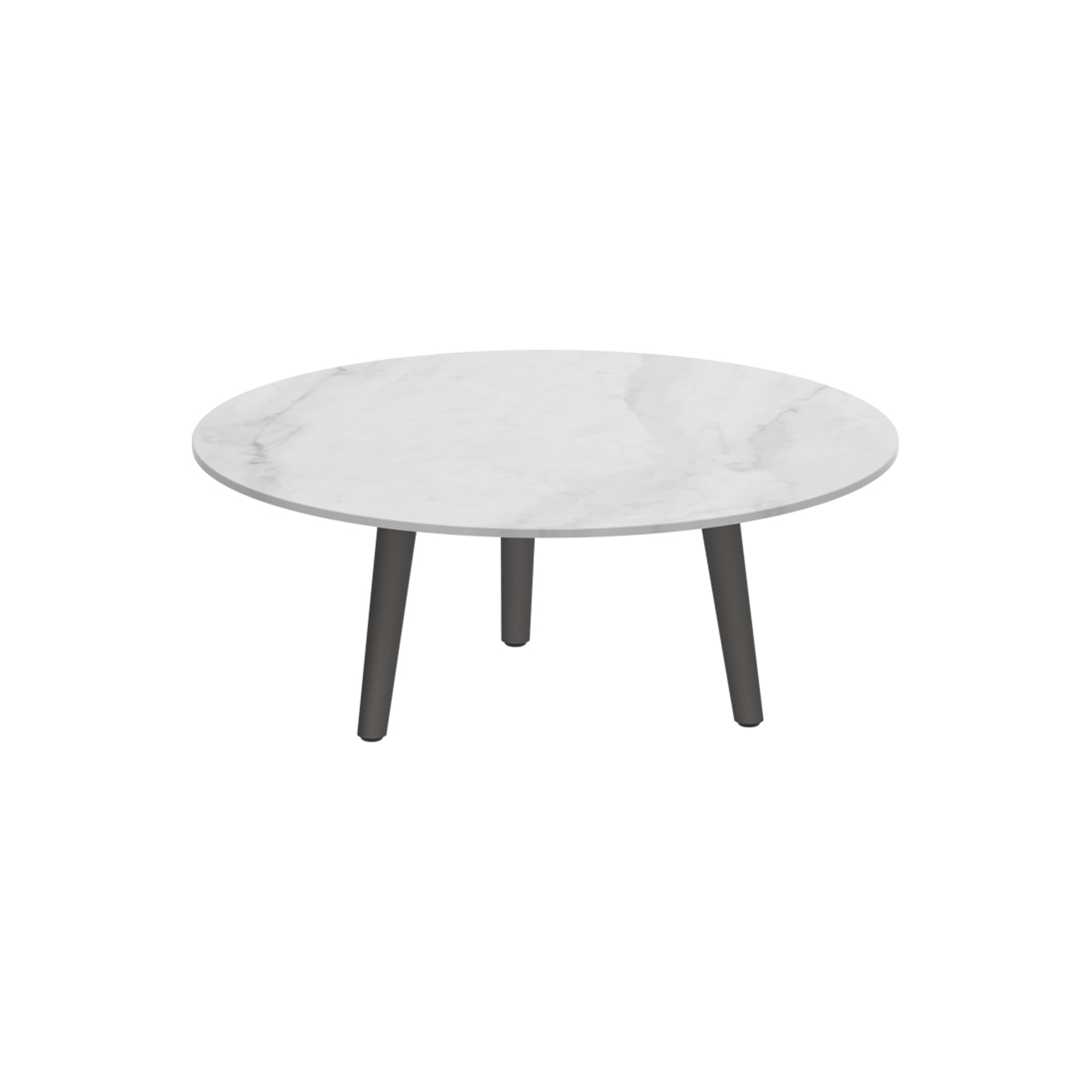 Styletto round table 90 low lounge