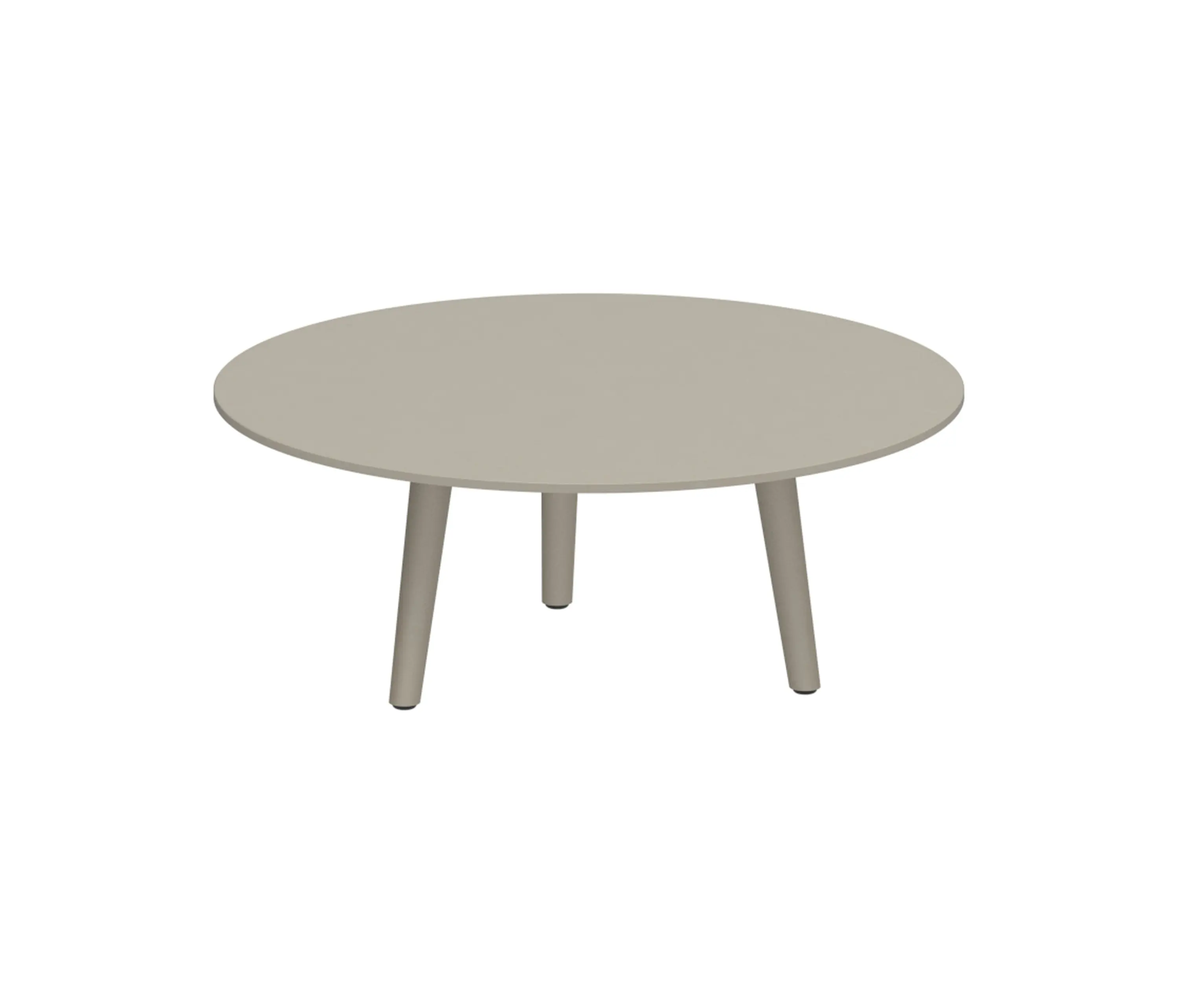 Royal Botania - Styletto round table 90 low lounge