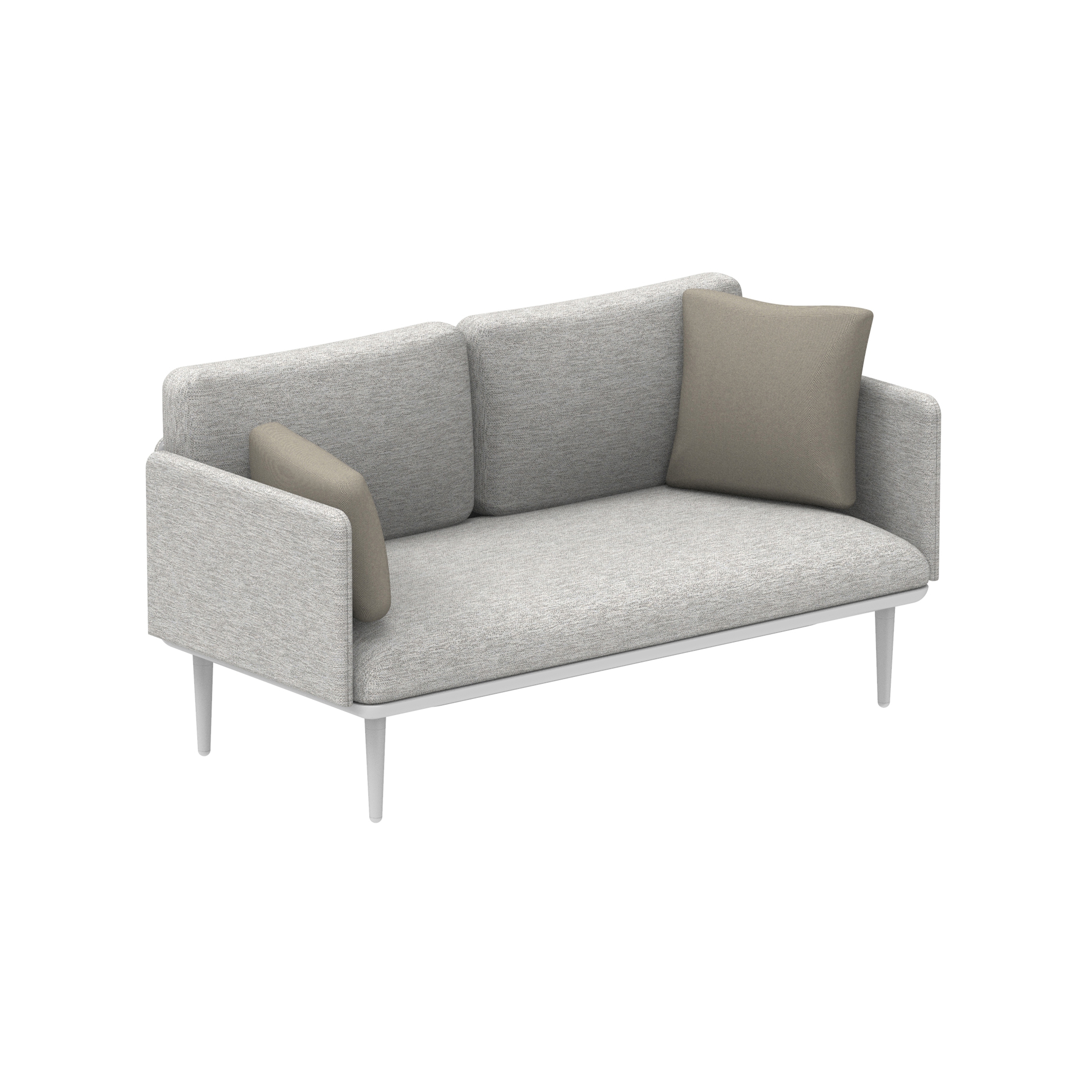 Display product Styletto Lounge 140 seater with left and right armrests from manufacturer Royal Botania