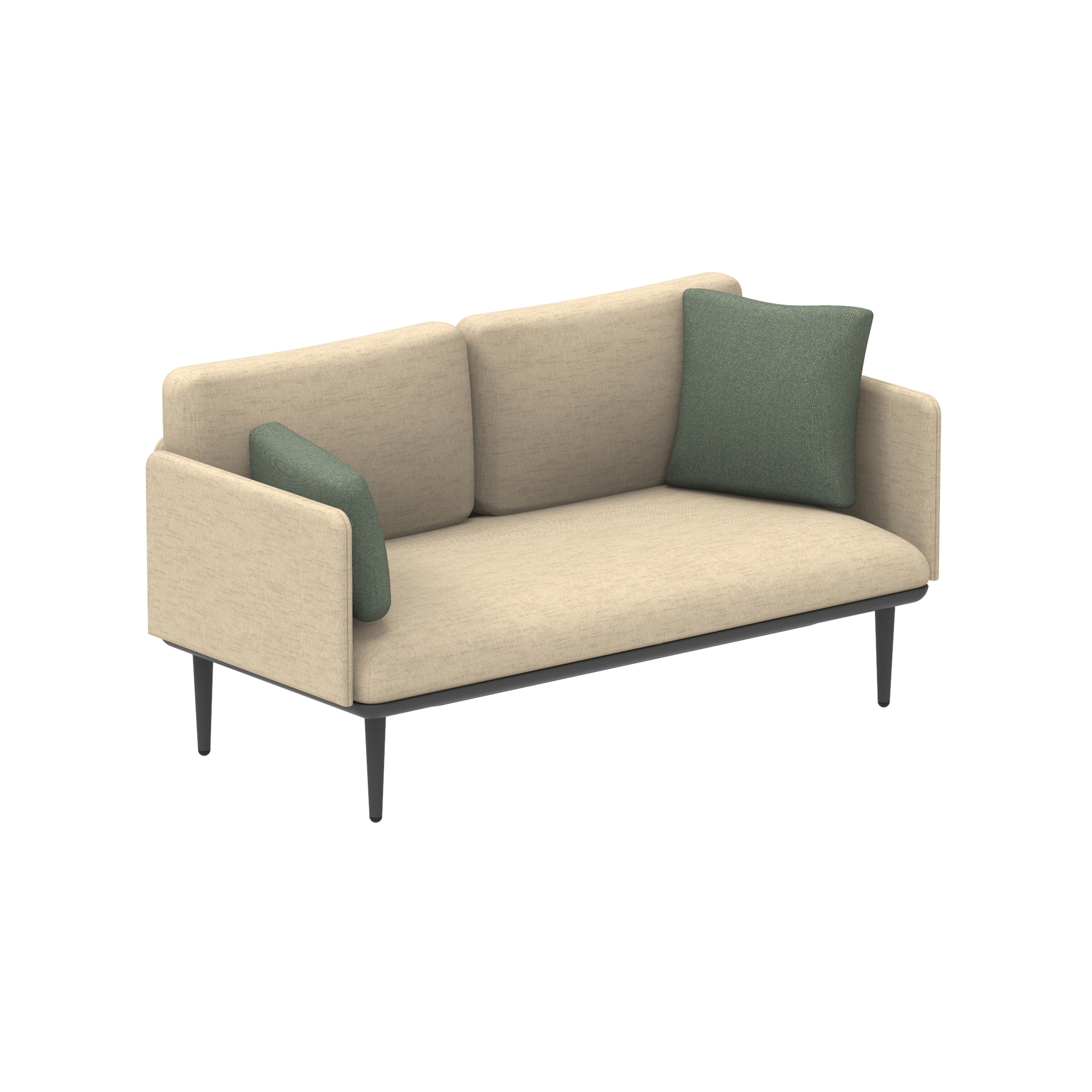 Styletto Lounge 140 seater with left and right armrests