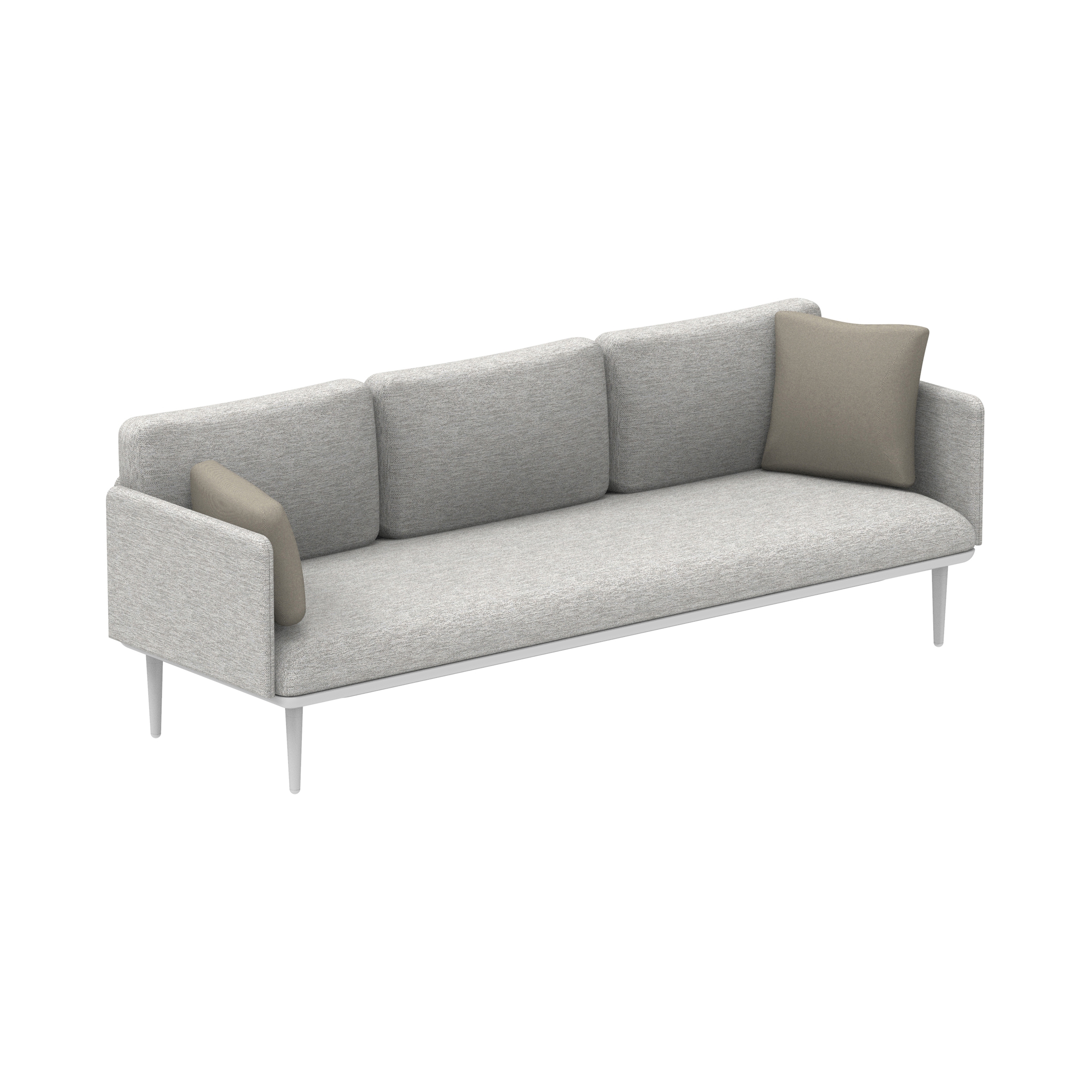 Styletto Lounge 210 banc accoudoirs gauche et droite