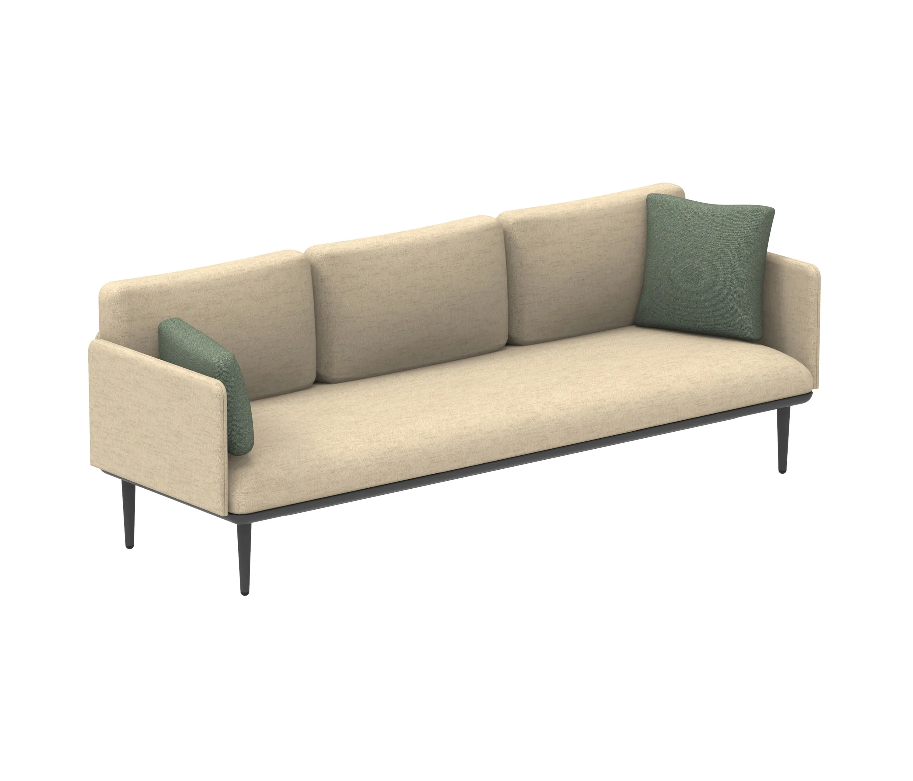 Royal Botania - Styletto Lounge 210 seater with left and right armrests