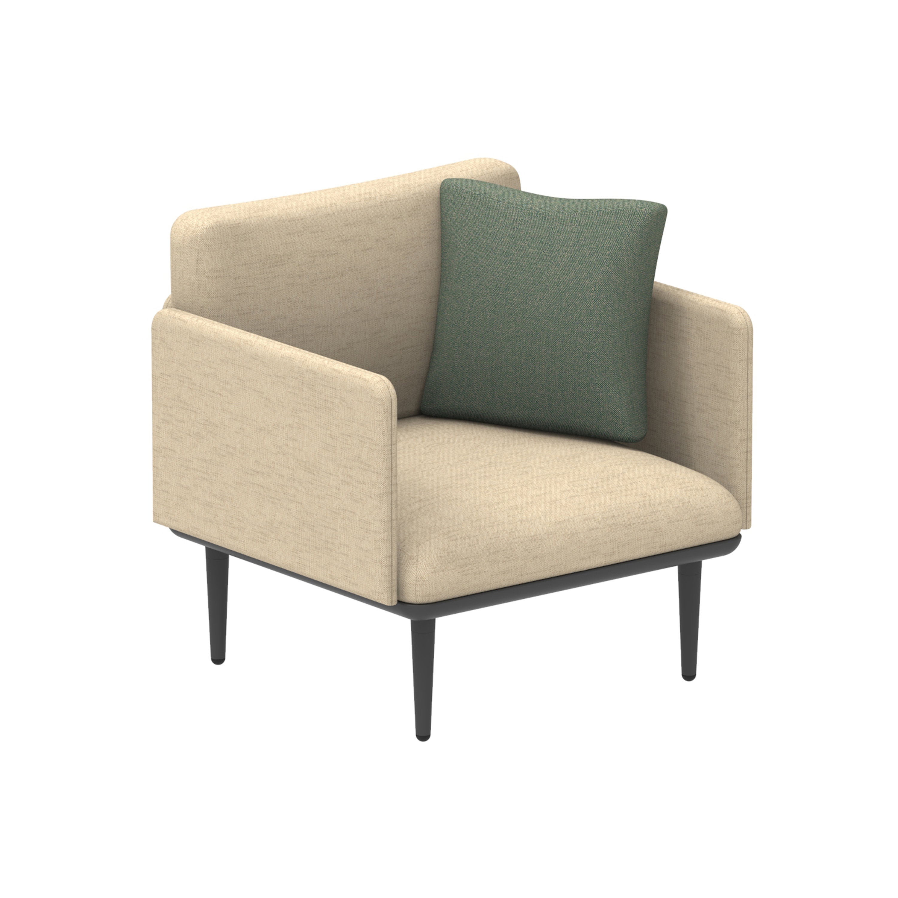 Mostra il prodotto Styletto Lounge 70 seater with left and right armrests del produttore Royal Botania