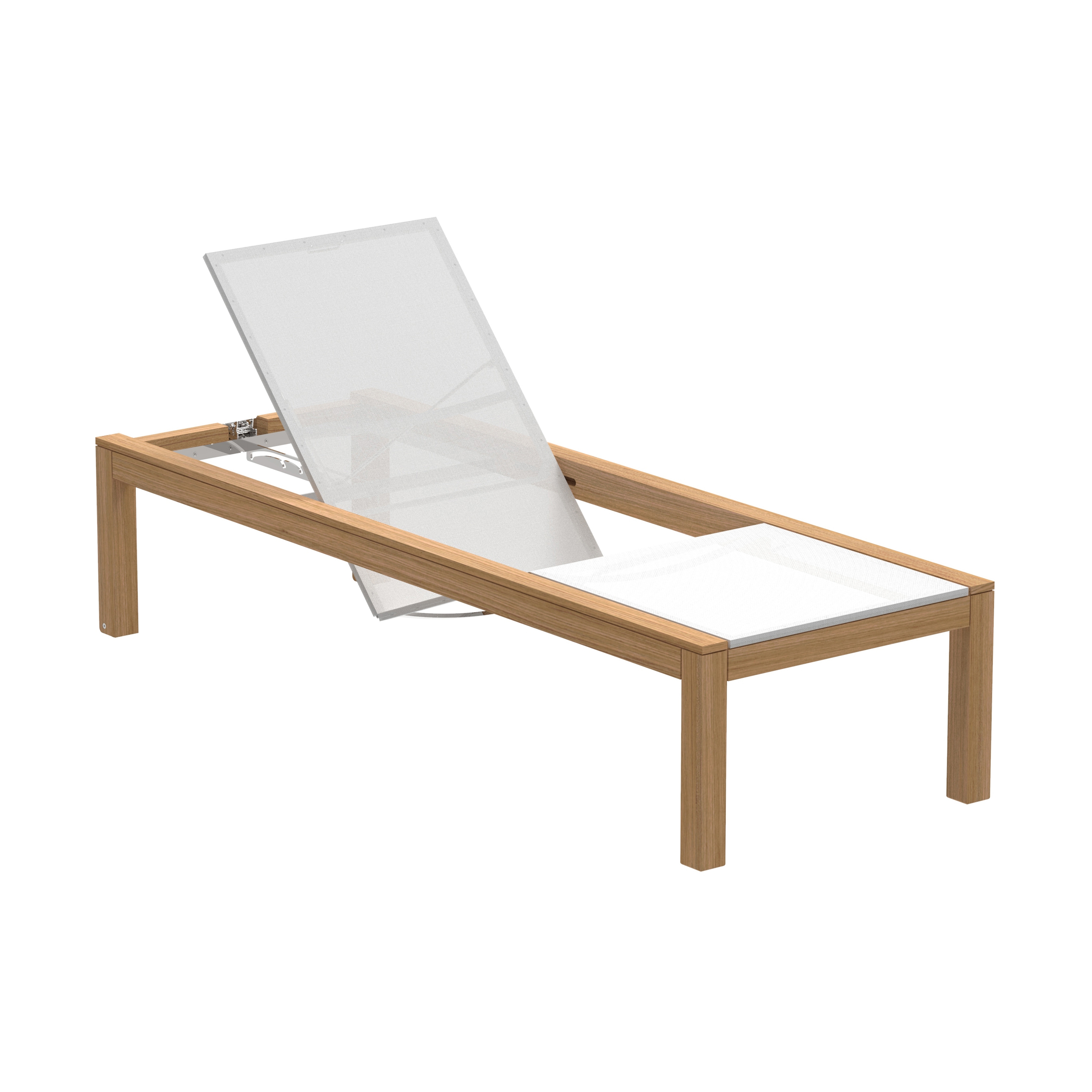 XQI chaise longue teck