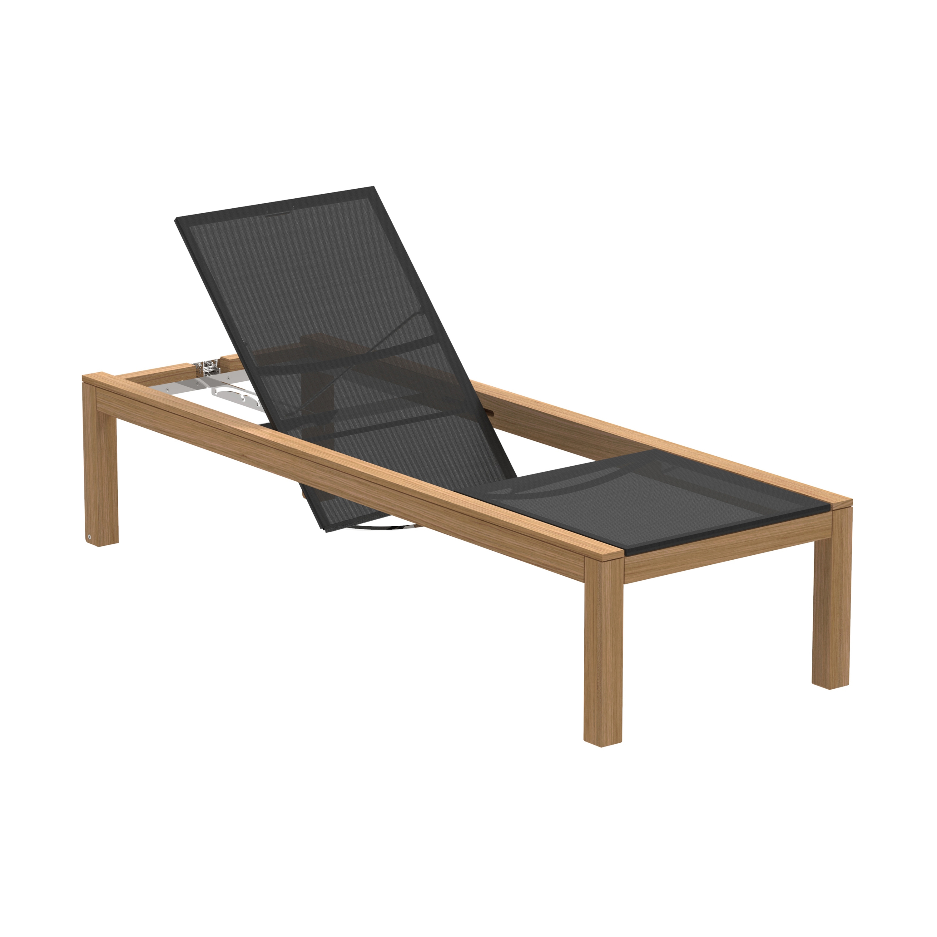 XQI chaise longue teck