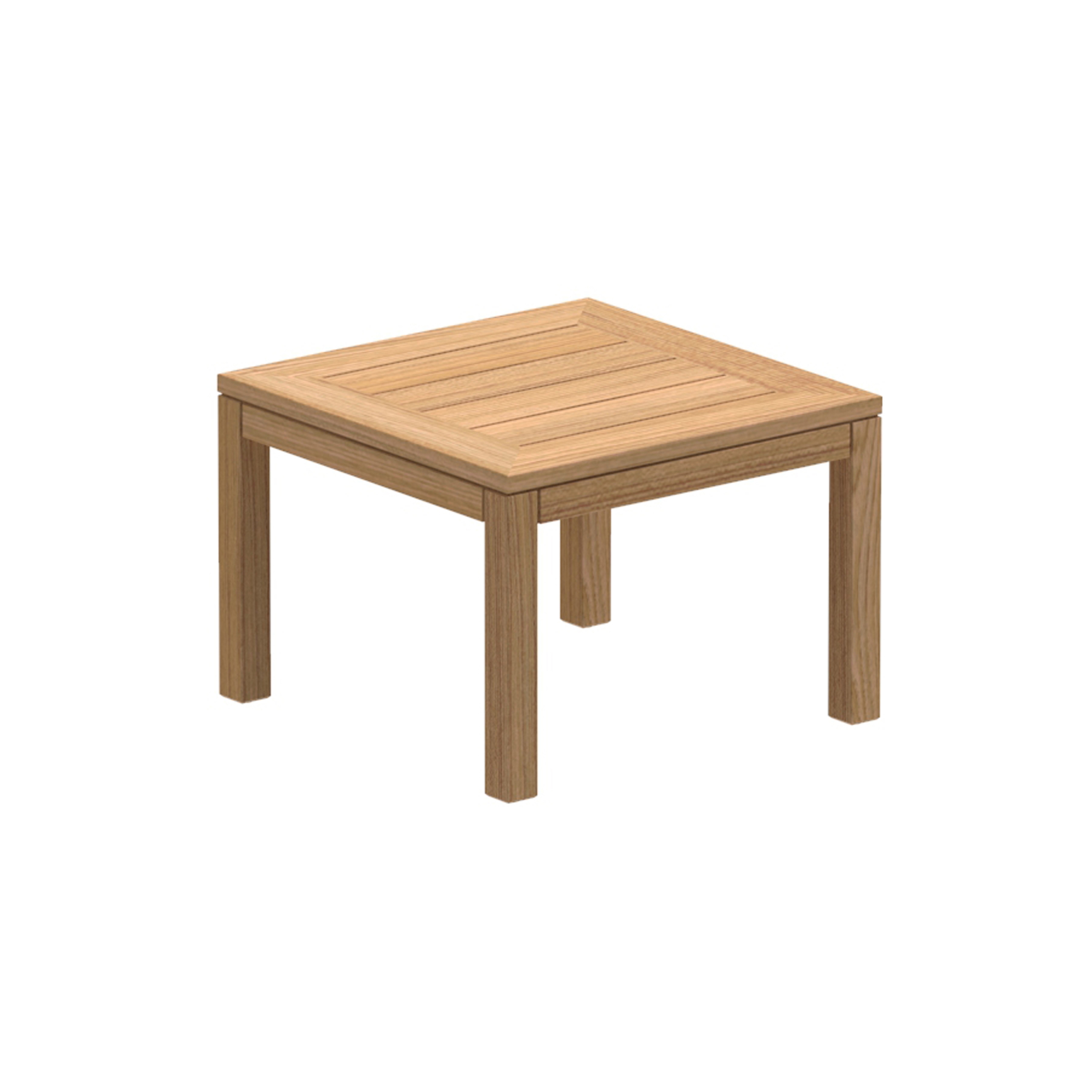 Display product XQI side table 50x50cm teak from manufacturer Royal Botania