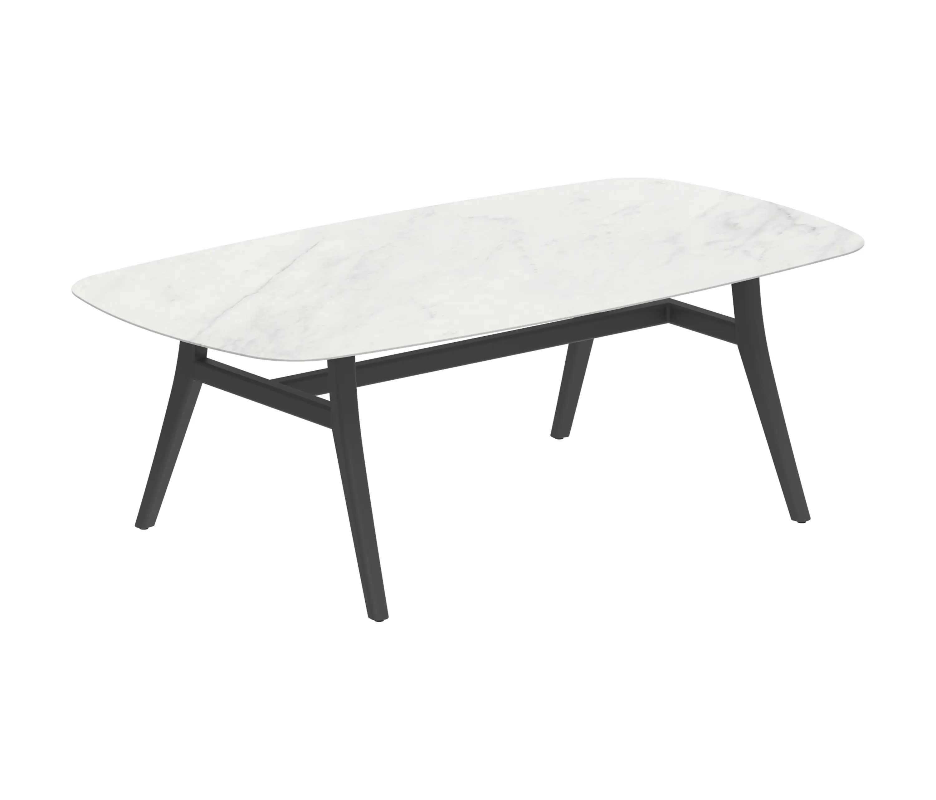 Royal Botania - Zidiz table 220x120cm coated aluminium or teak & ceramic top