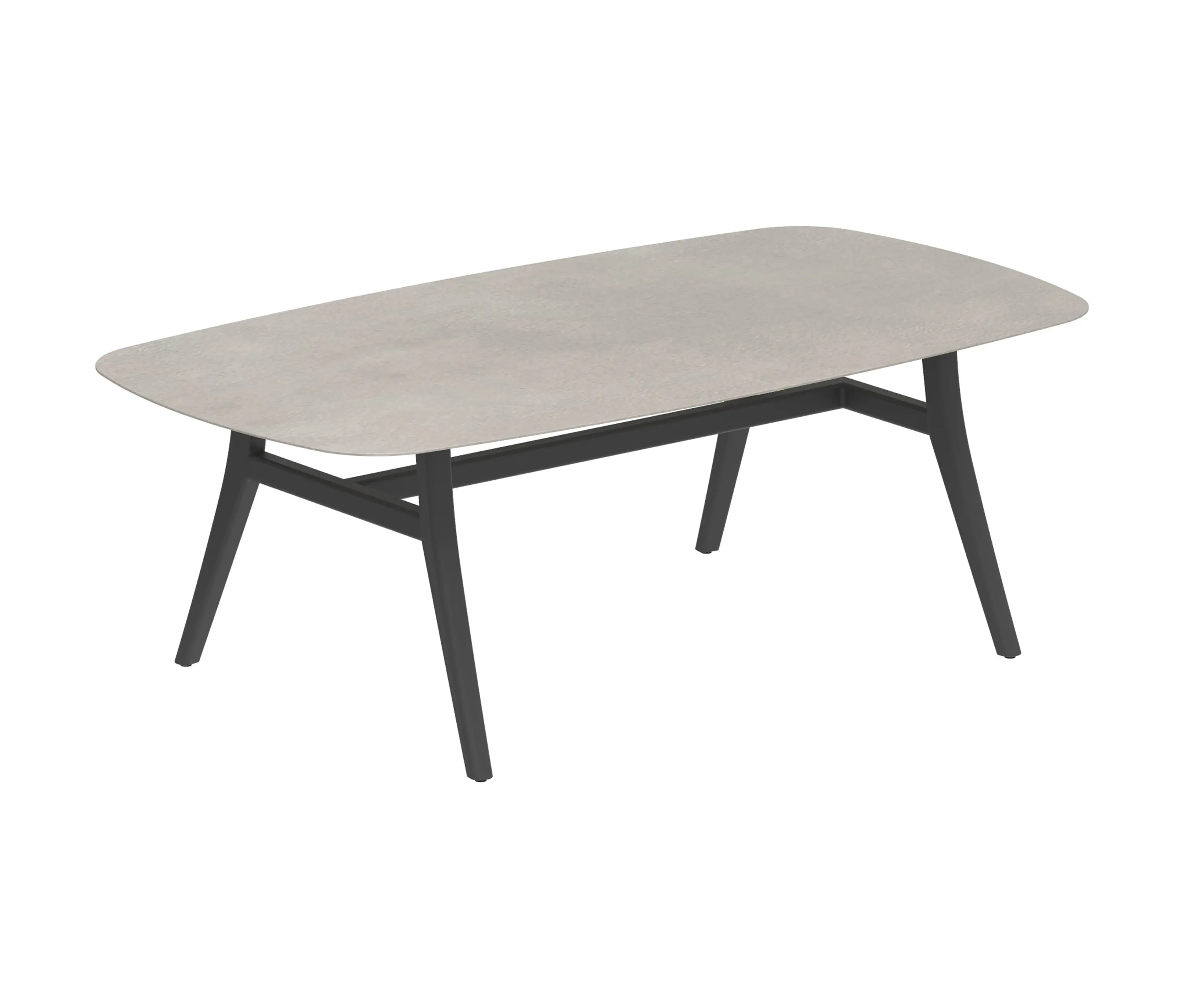 Royal Botania - Zidiz table 220x120cm coated aluminium or teak & ceramic top