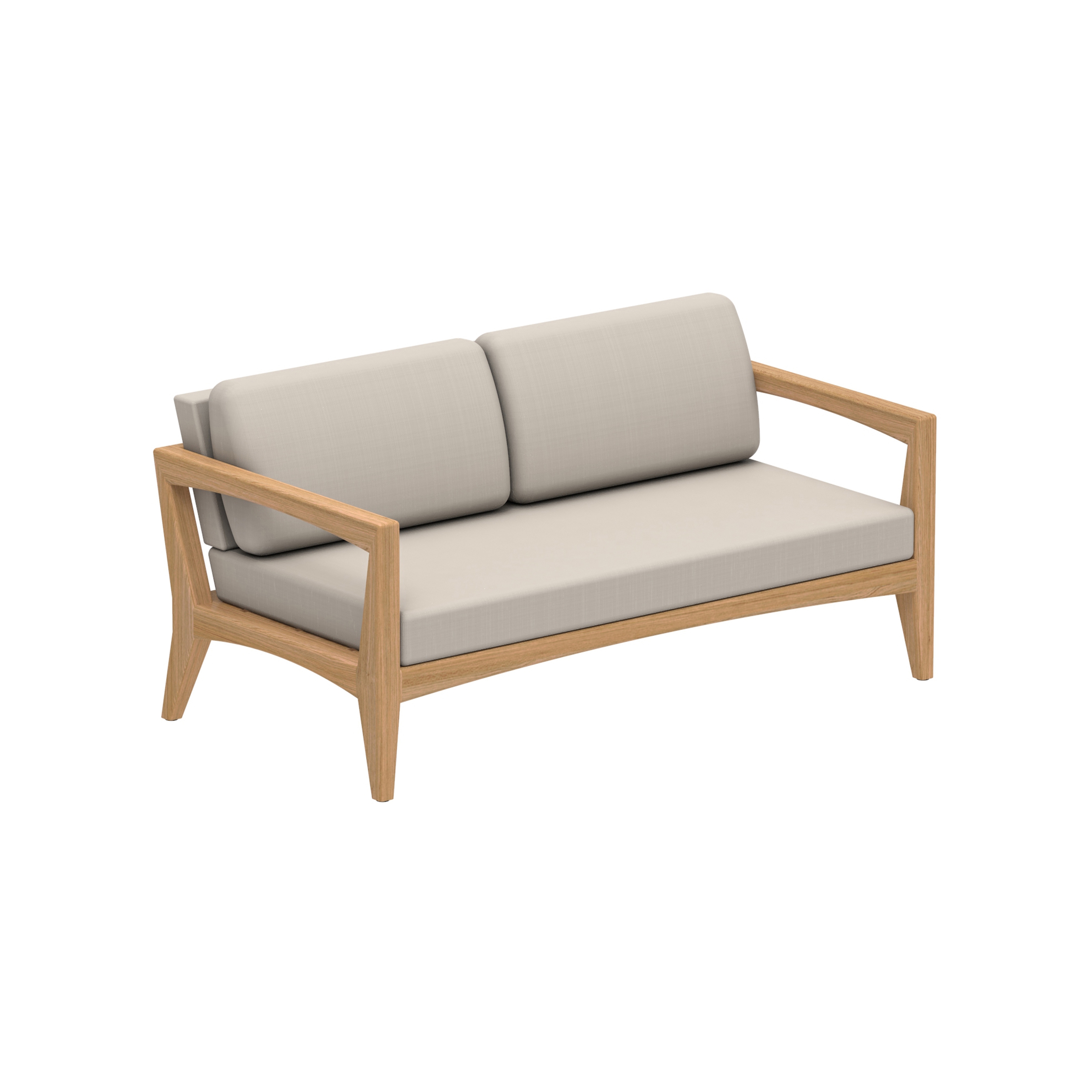 Produkt Zenhit Lounge two seater with armrests teak des Herstellers Royal Botania anzeigen