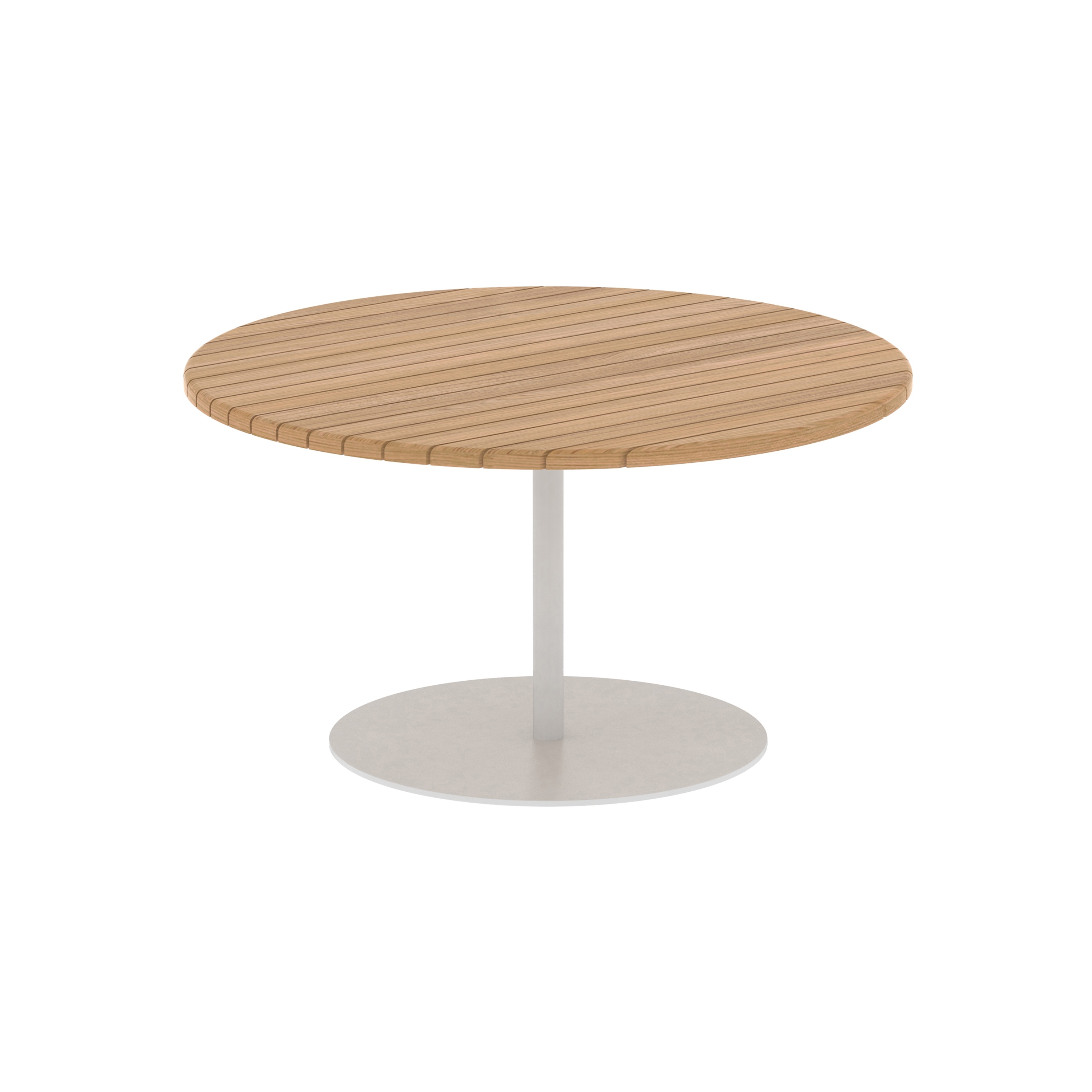 Display product Butler side table 90 teak top from manufacturer Royal Botania