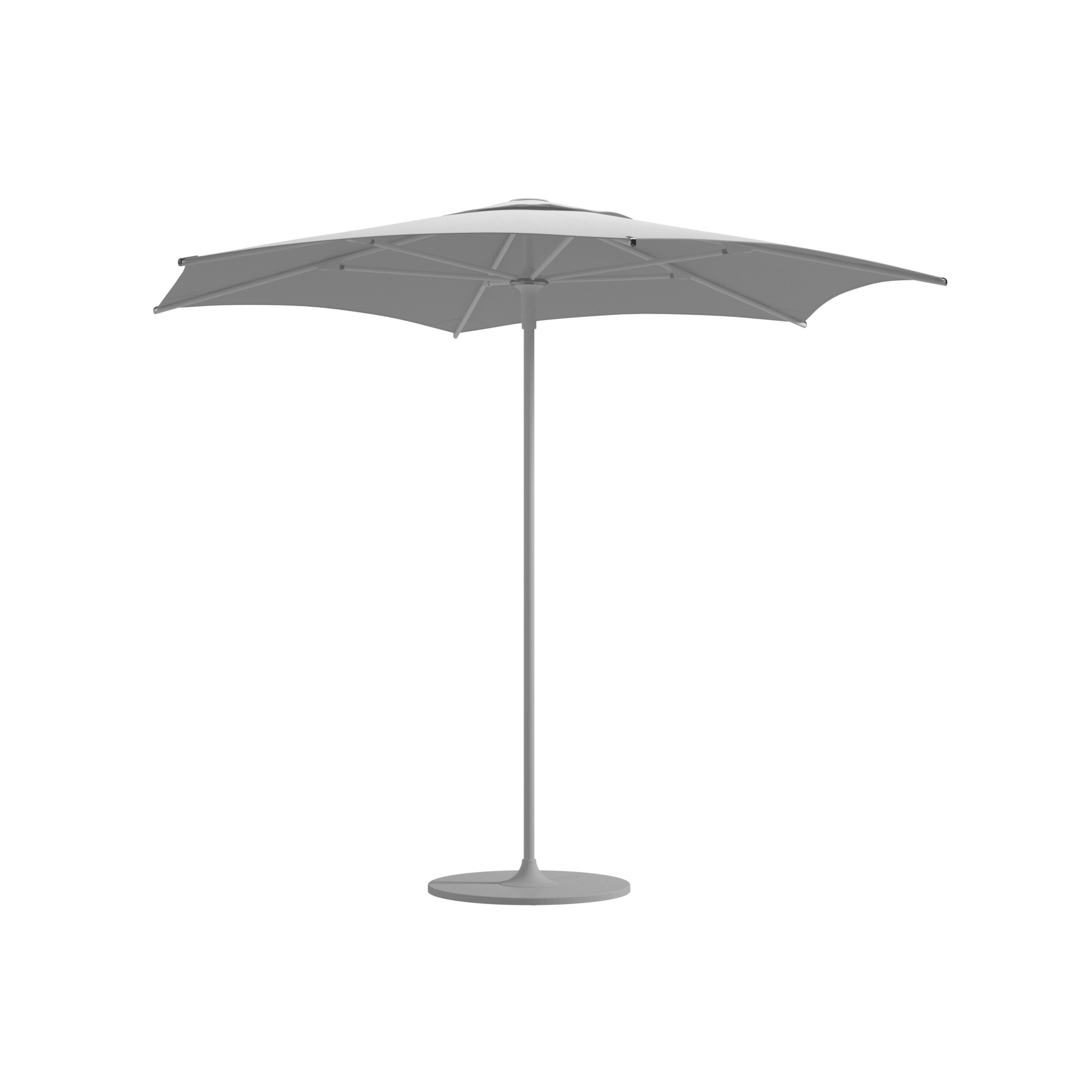 Halo He Agonal Push Up Parasol White