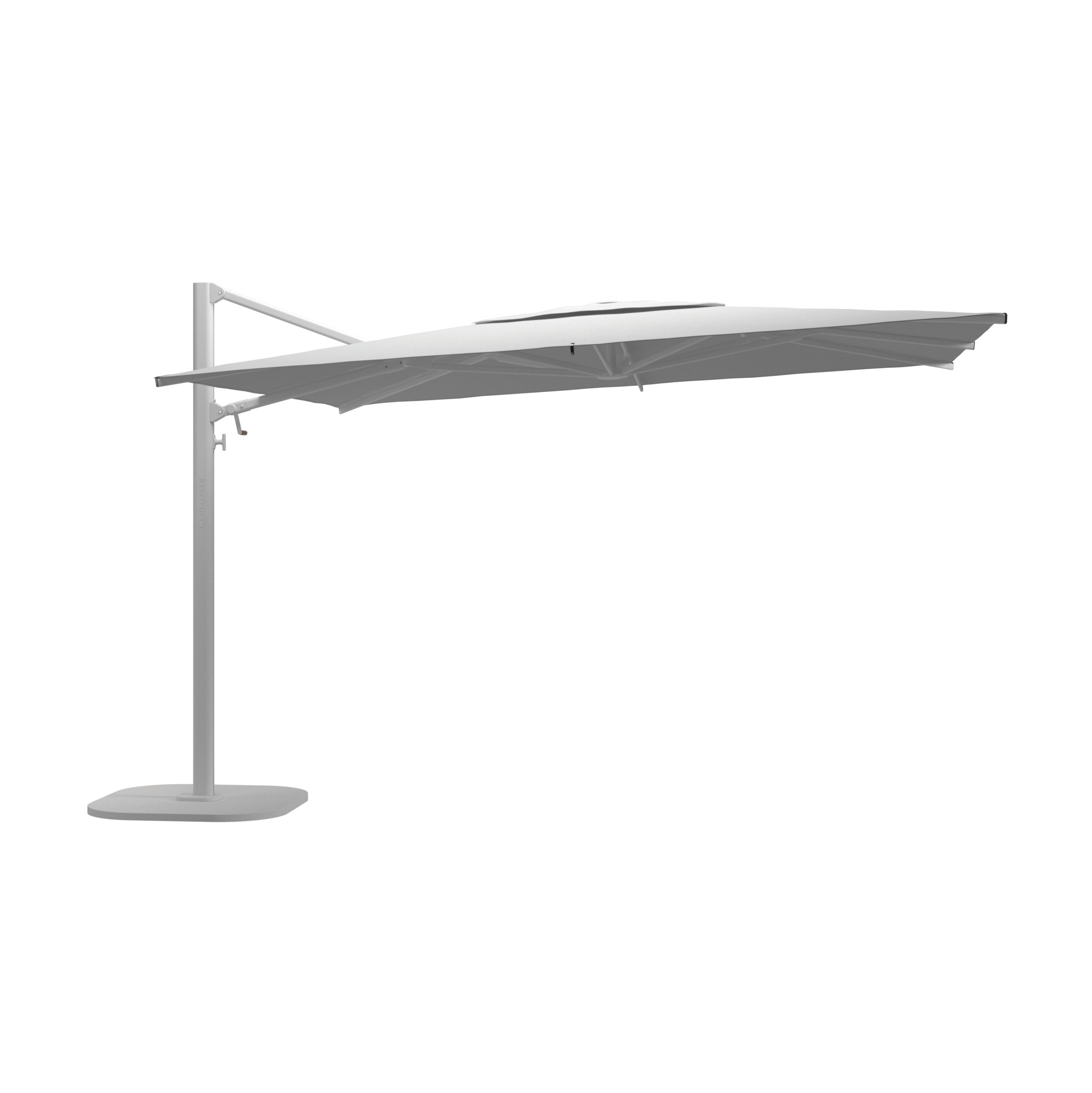 Produkt Halo Large Square Cantilever Parasol White des Herstellers Gloster Furniture GmbH anzeigen