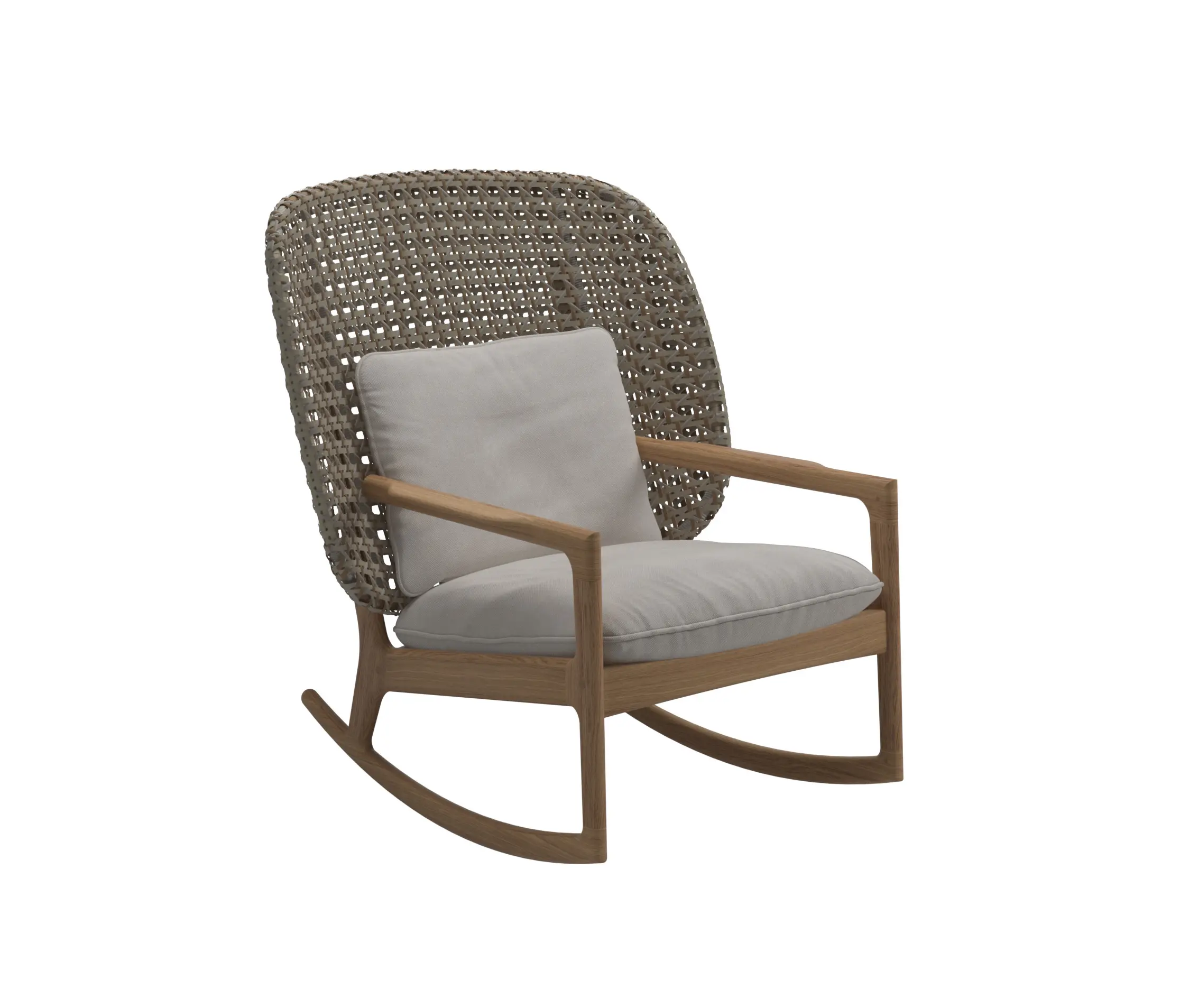 Gloster Furniture GmbH - Kay High Back Rocking Chair Harvest