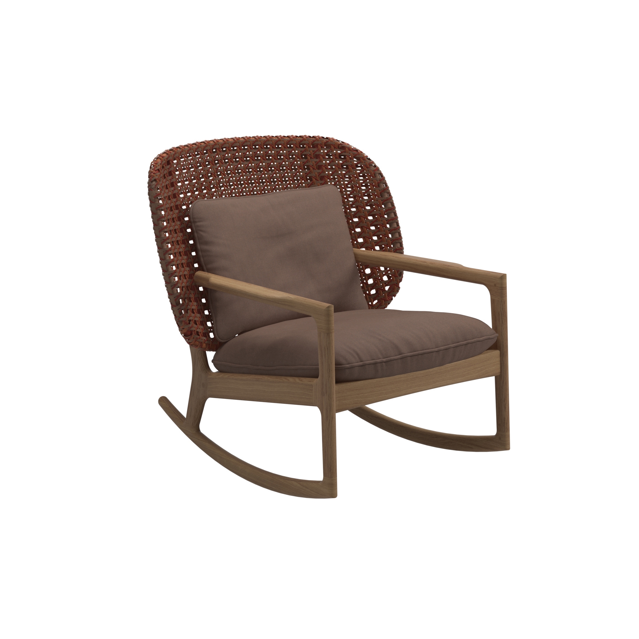 Produkt Kay Low Back Rocking Chair Copper des Herstellers Gloster Furniture GmbH anzeigen