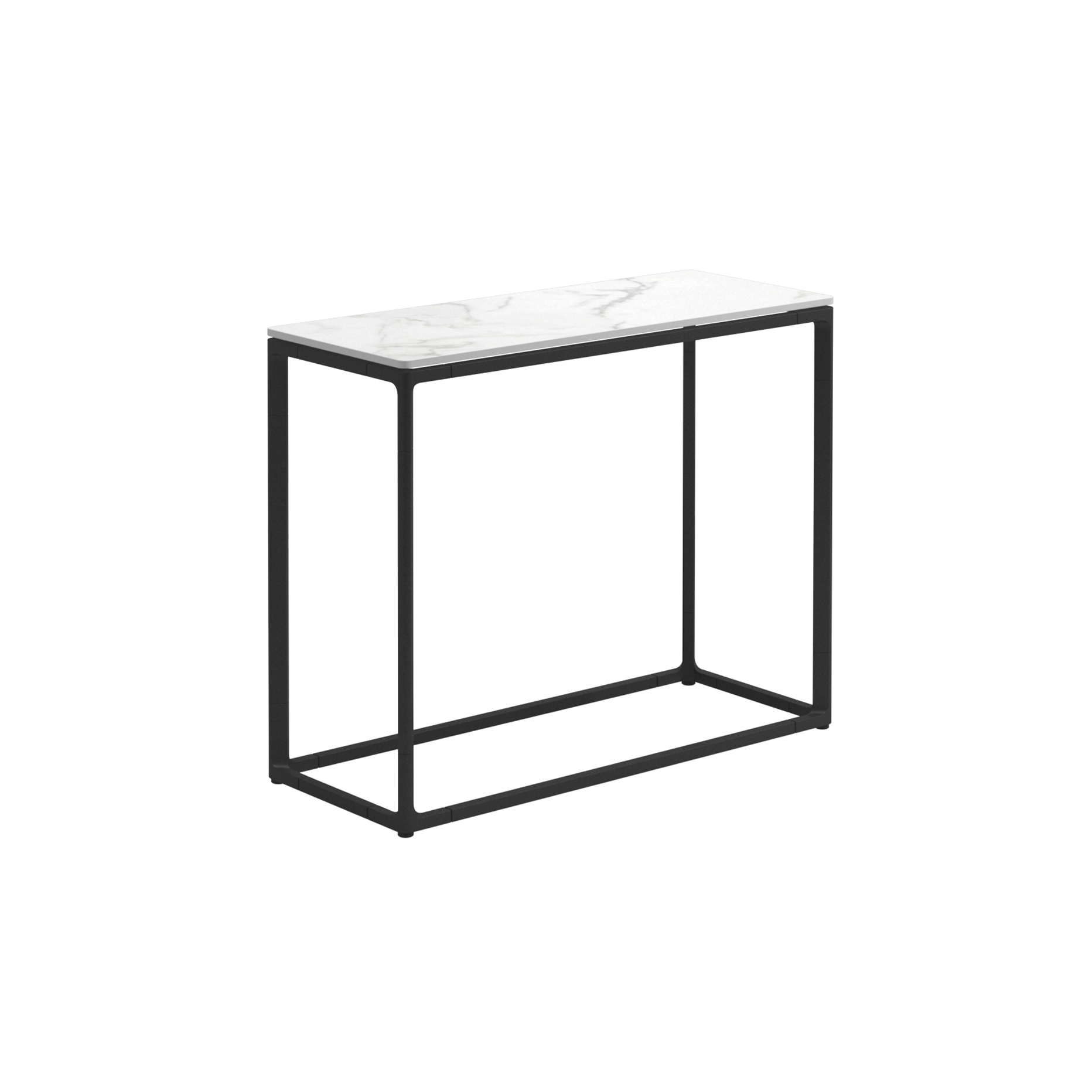 Afficher le produit Maya Bianco Ceramic Console Table Meteor du fabricant Gloster Furniture GmbH