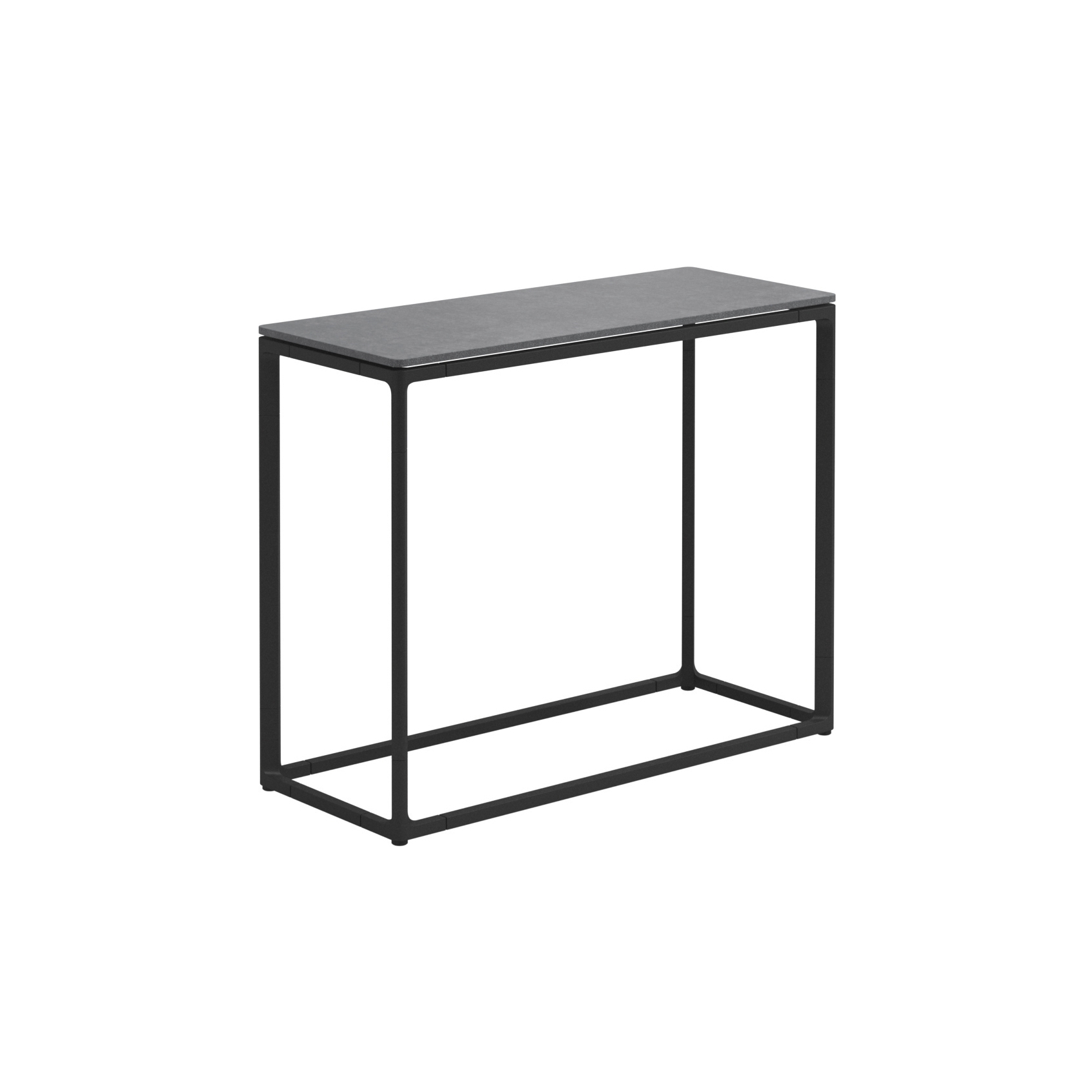 Maya Pumice Ceramic Console Table Meteor