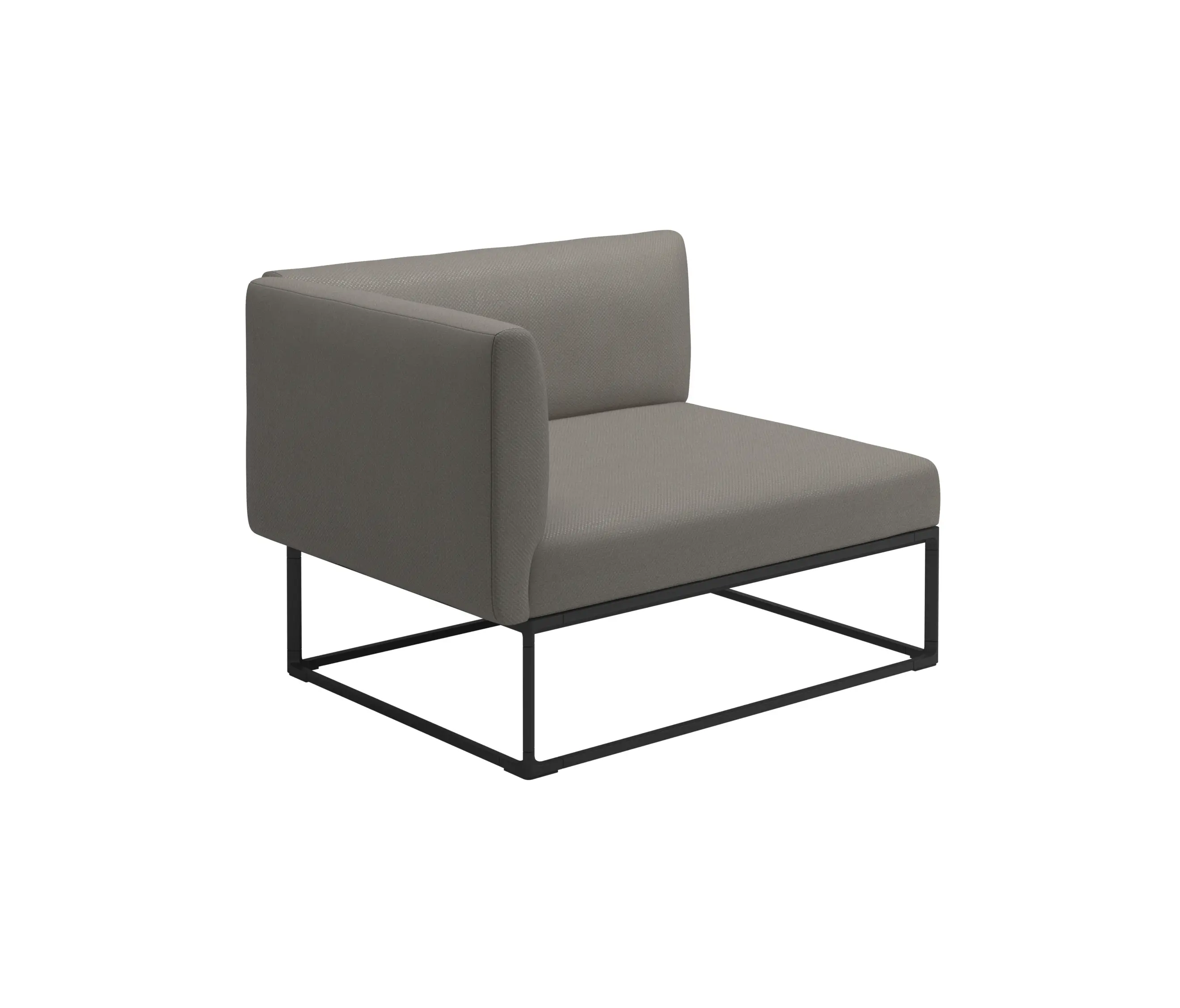 Gloster Furniture GmbH - Maya Left End Unit Meteor Dot Nimbus