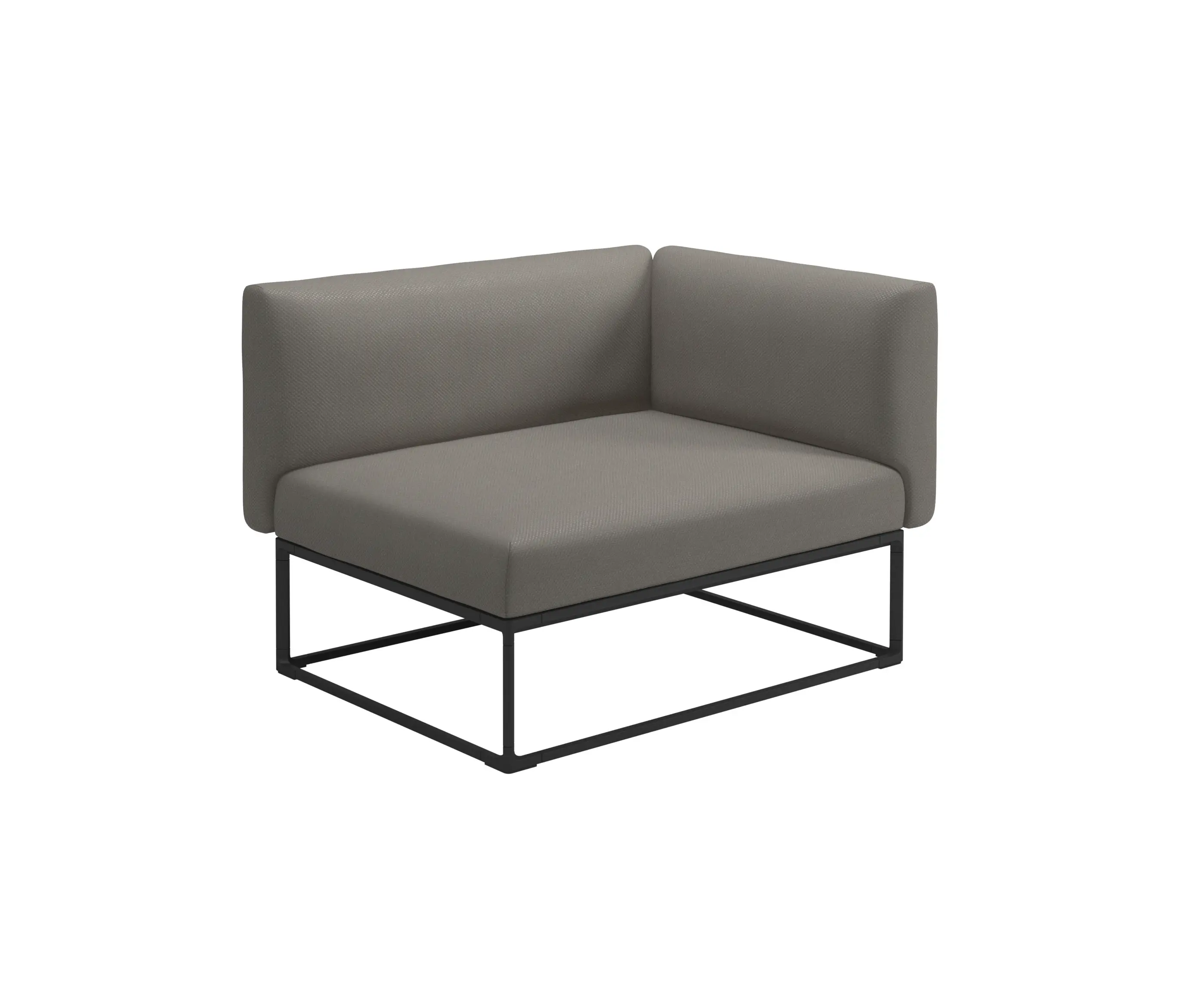 Gloster Furniture GmbH - Maya Right End Unit Meteor Dot Nimbus