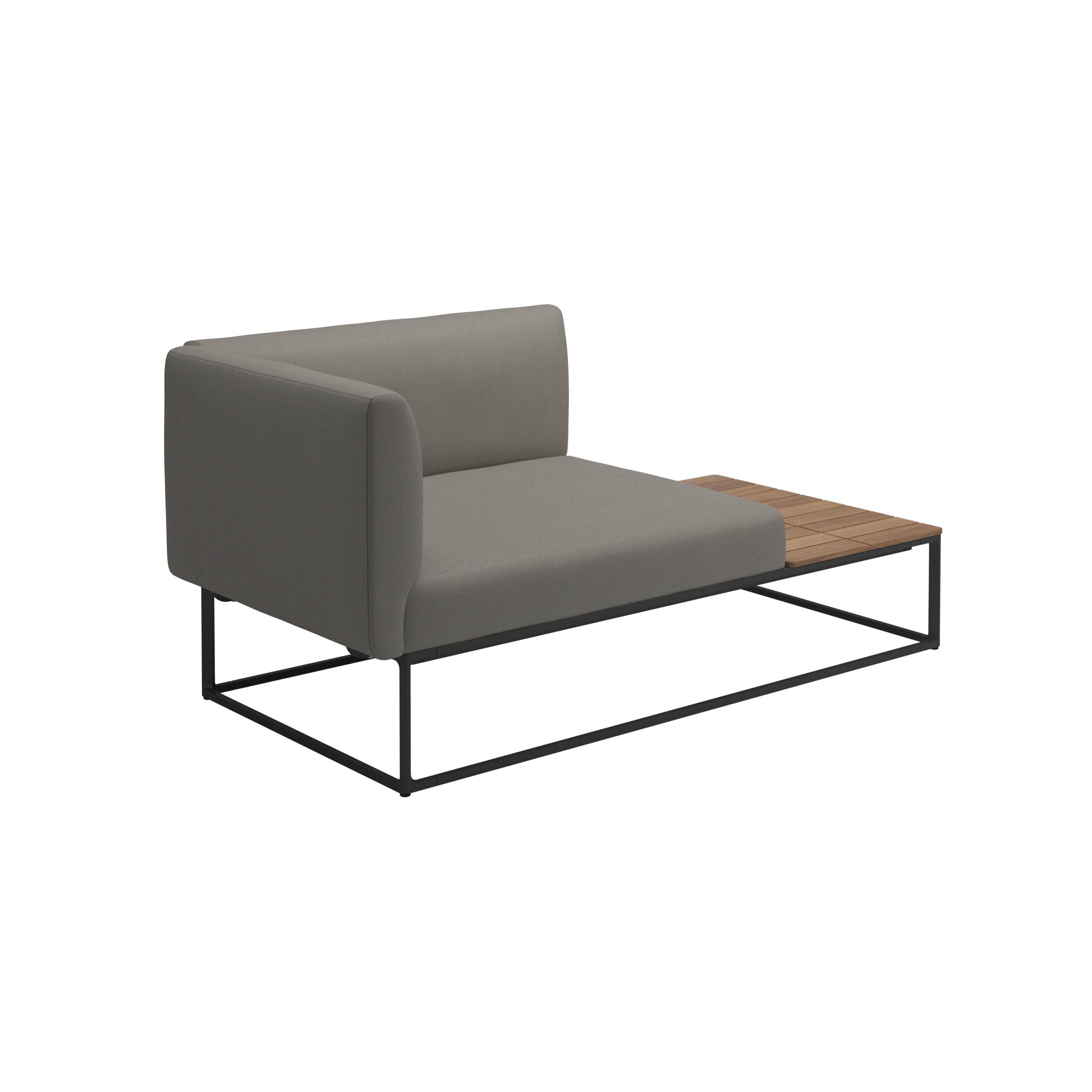 Produkt Maya Left Teak End Table Unit Meteor Dot Nimbus des Herstellers Gloster Furniture GmbH anzeigen