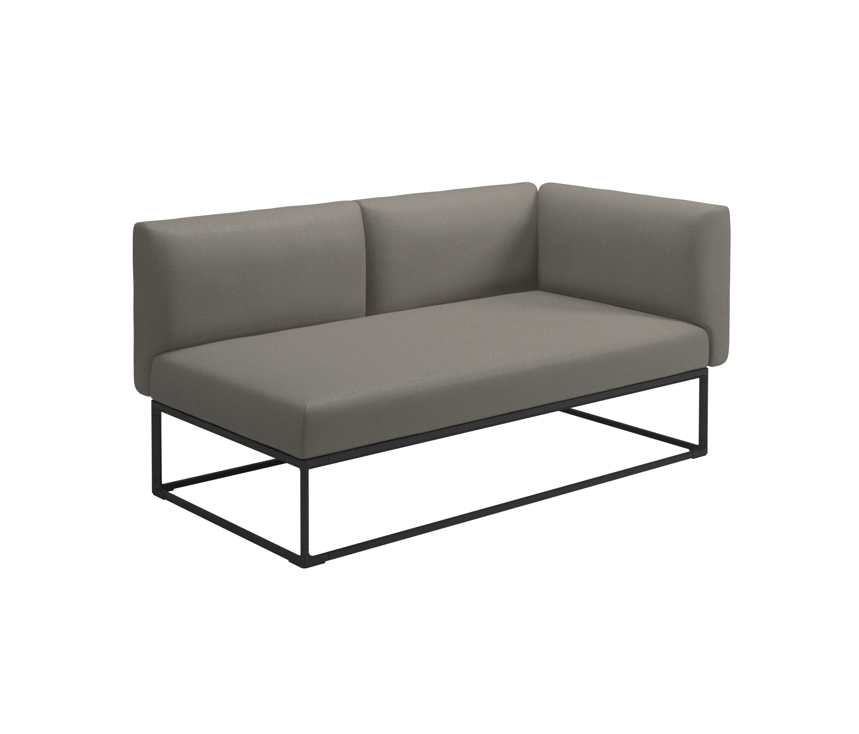 Gloster Furniture GmbH - Maya Right End Unit Meteor Dot Nimbus