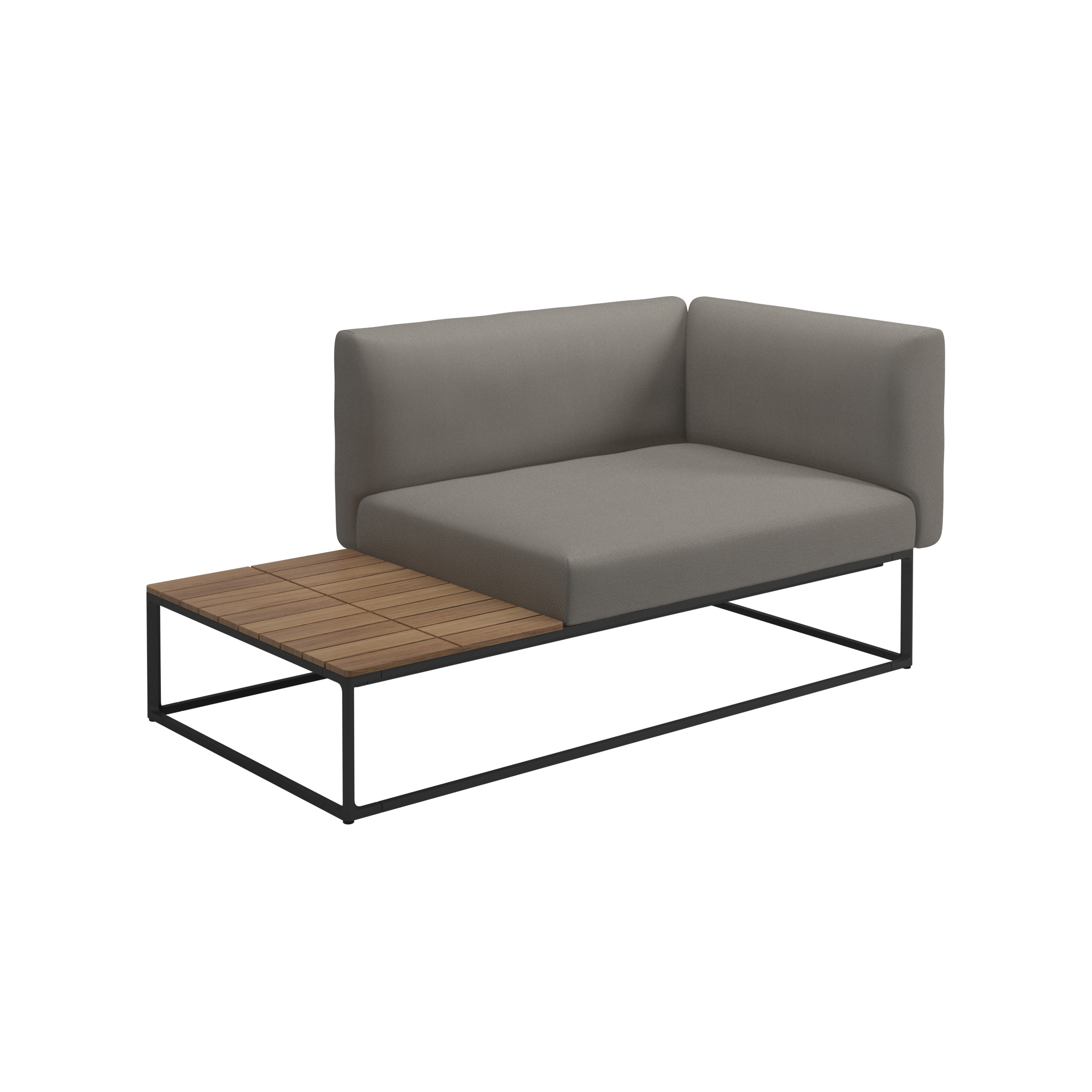 Produkt Maya Right Teak End Table Unit Meteor Dot Nimbus des Herstellers Gloster Furniture GmbH anzeigen