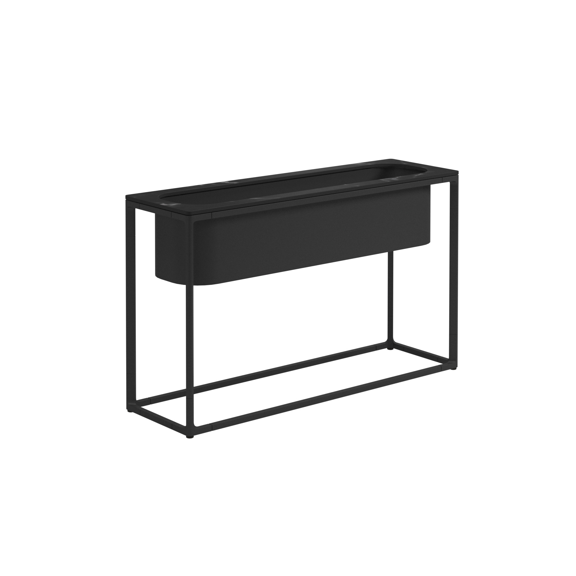 Produkt Maya Nero Ceramic Planter Meteor des Herstellers Gloster Furniture GmbH anzeigen