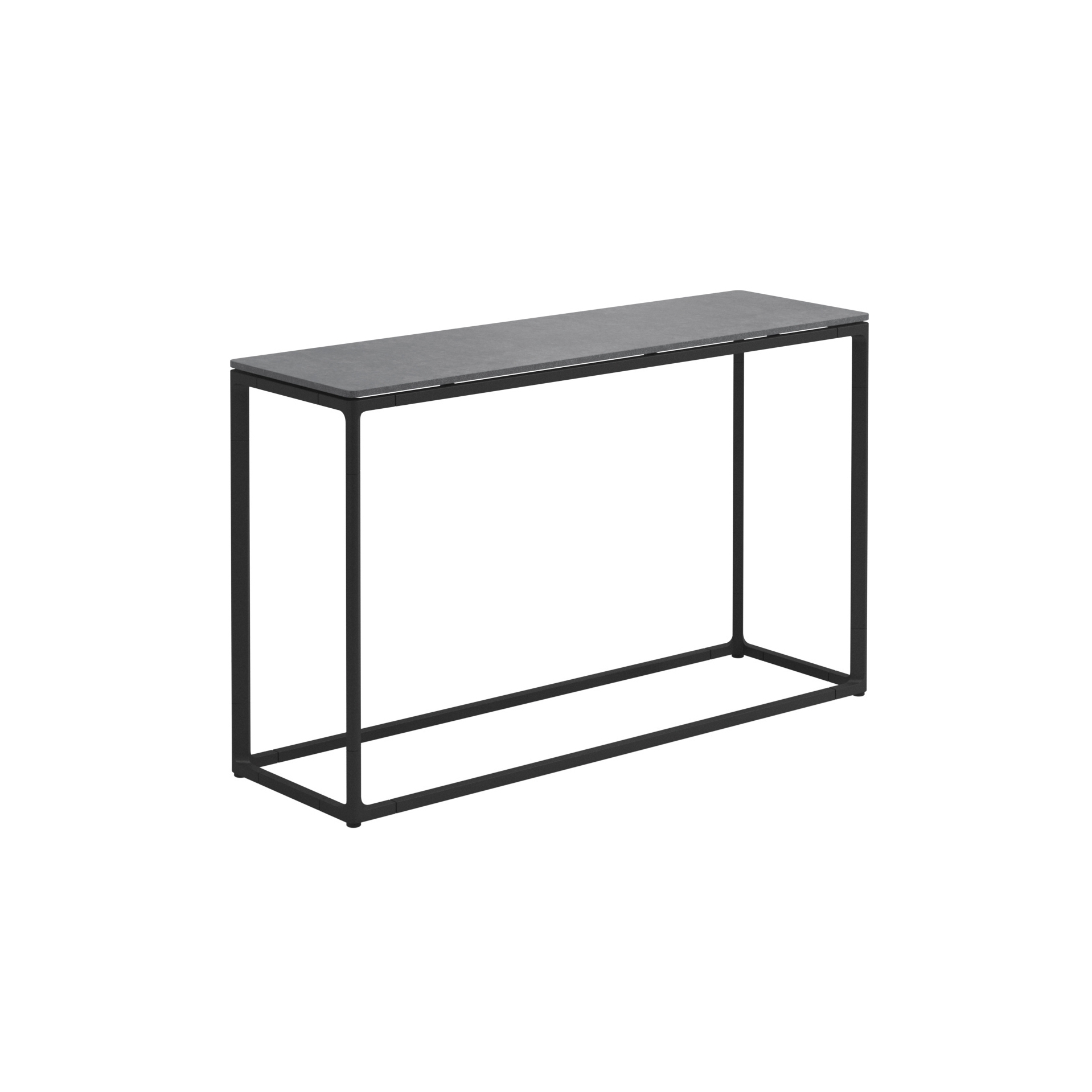 Maya Pumice Ceramic Console Table Meteor