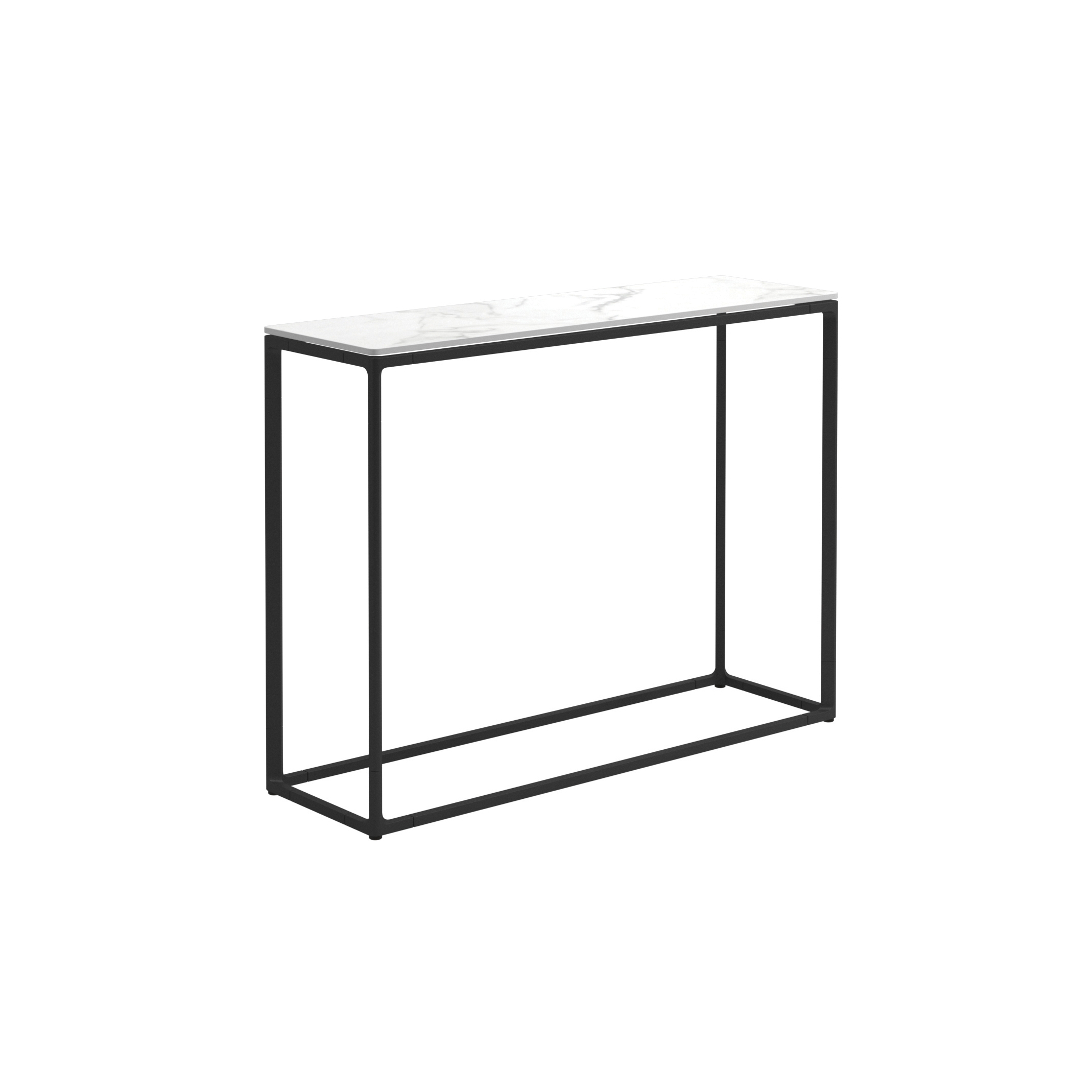 Afficher le produit Maya Bianco Ceramic Console Table Meteor du fabricant Gloster Furniture GmbH