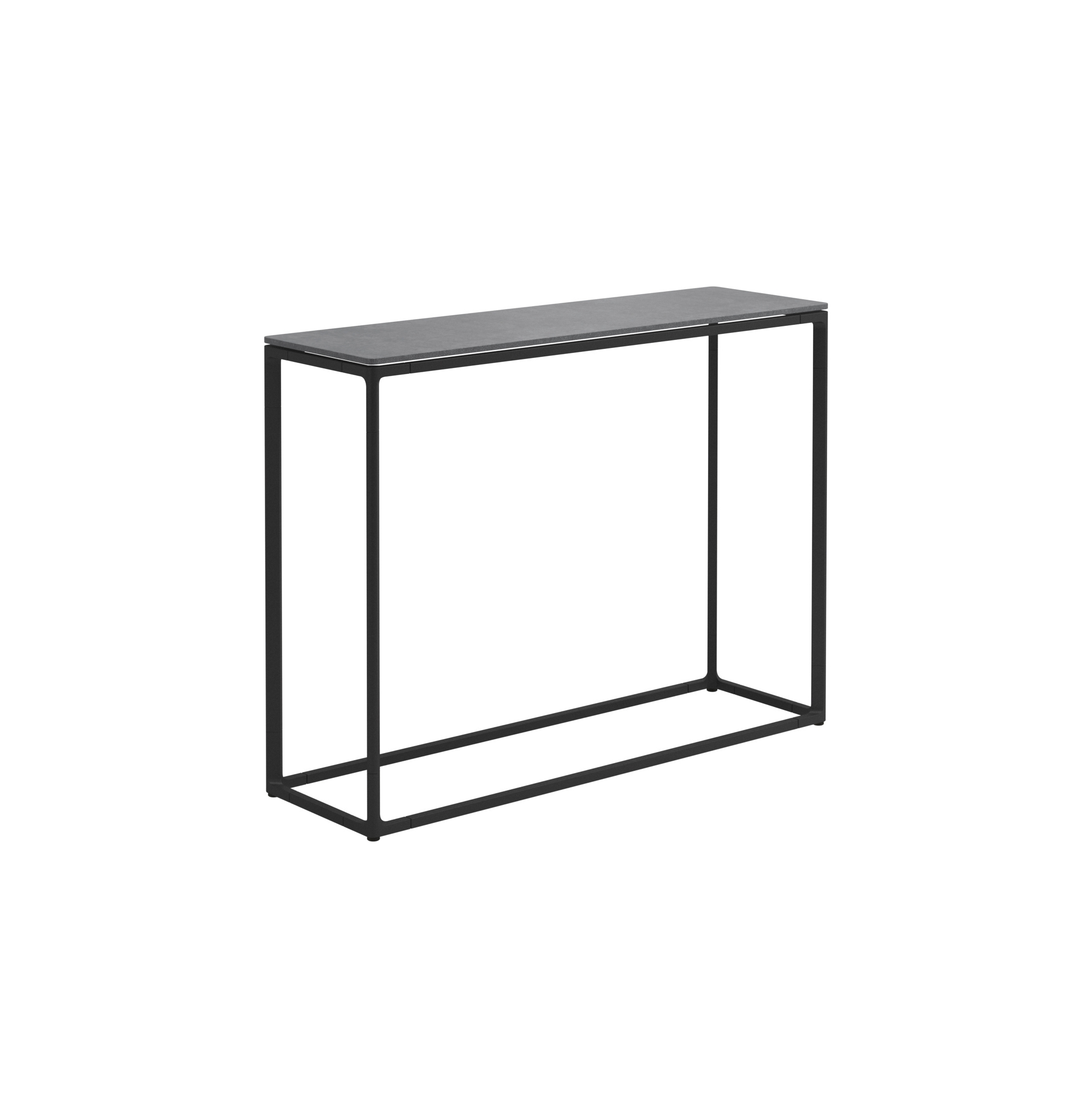 Maya Pumice Ceramic Console Table Meteor