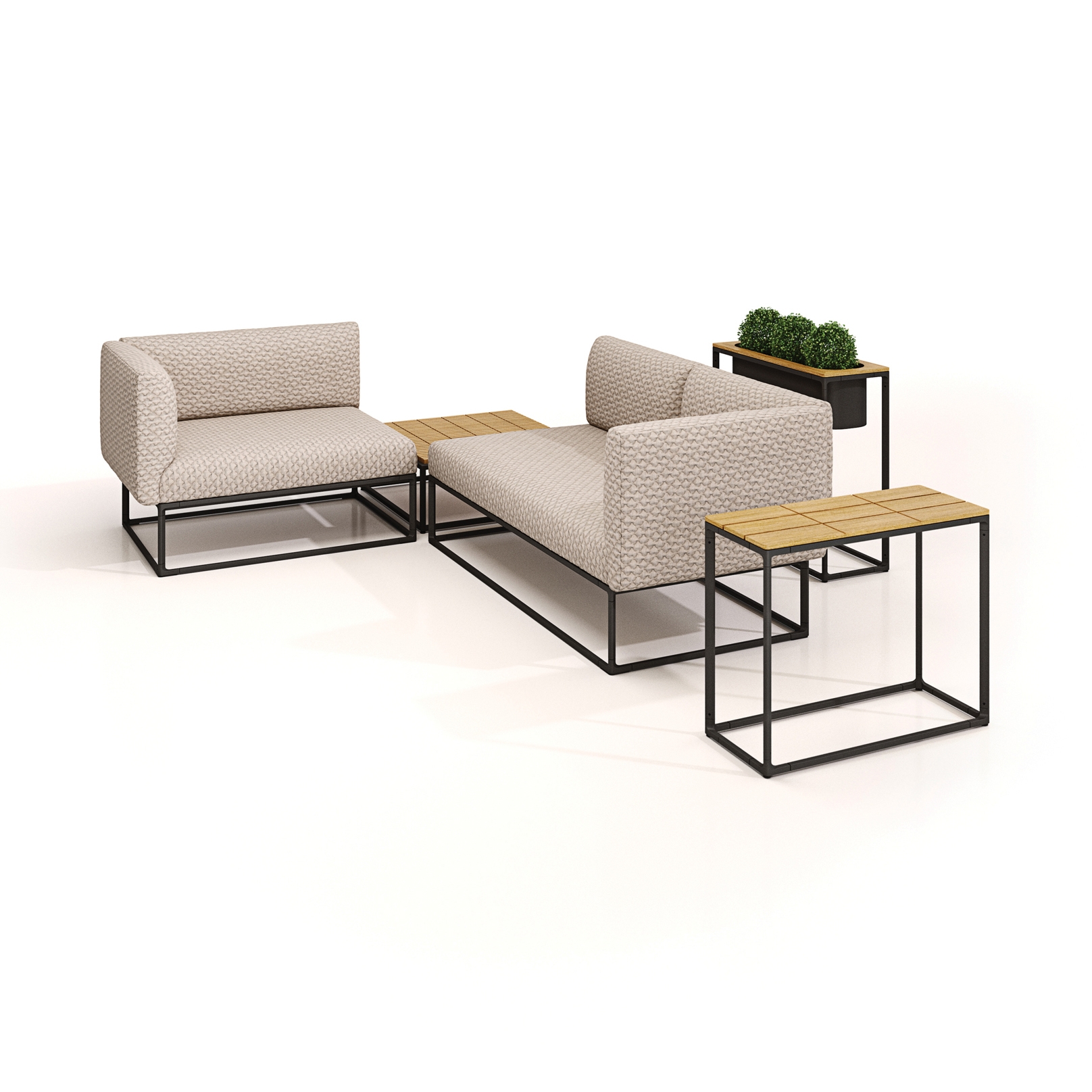 Produkt Maya Seating Set Studio des Herstellers Gloster Furniture GmbH anzeigen