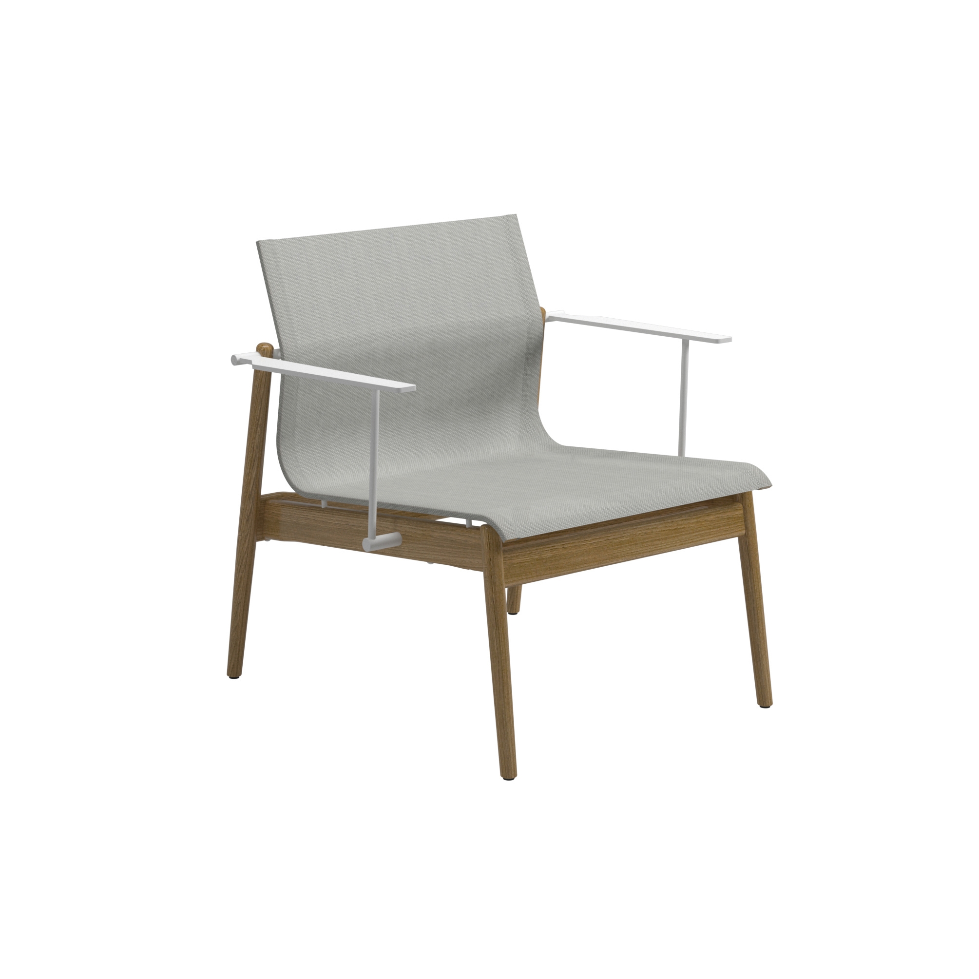 Mostra il prodotto Sway Tea Lounge Chair Buffed Teak Seagull del produttore Gloster Furniture GmbH