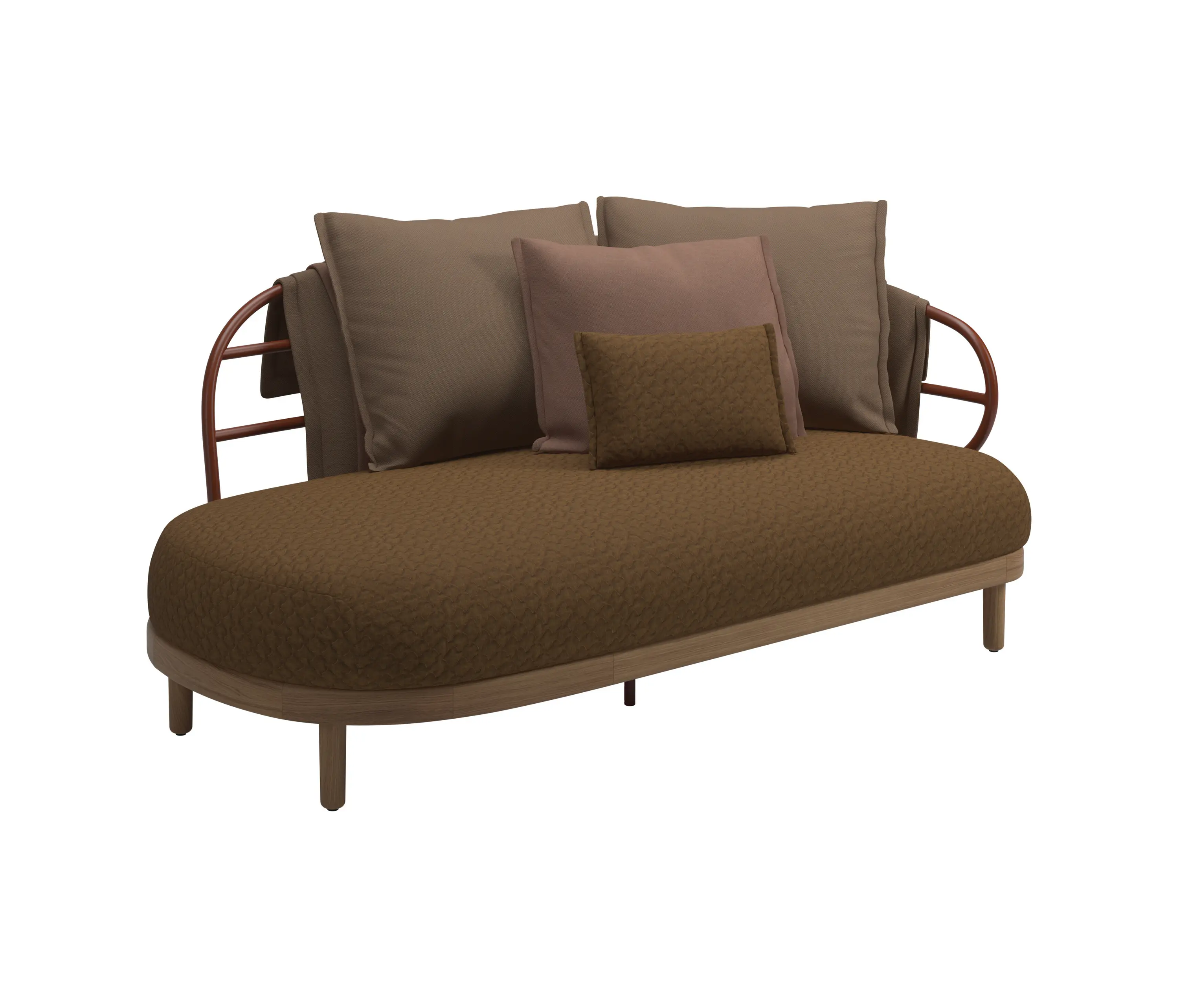 Gloster Furniture GmbH - Dune Chaise Brick Right