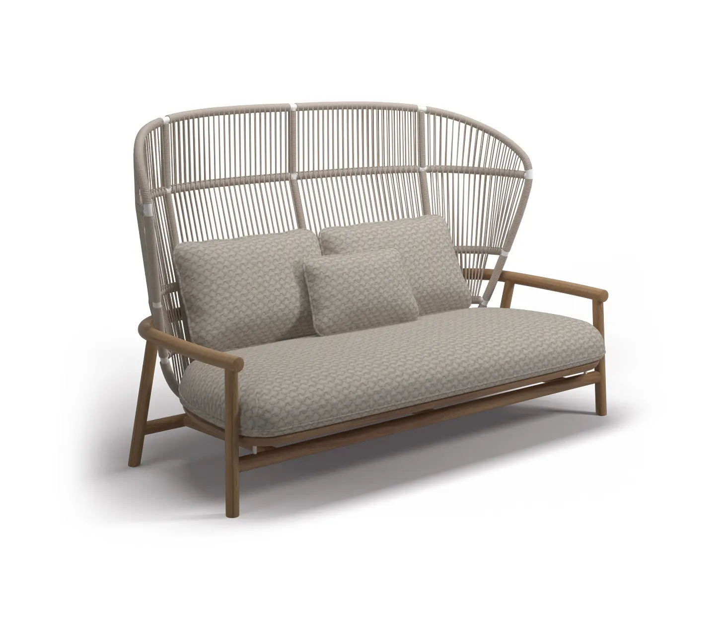 Gloster Furniture GmbH - Fern High back 
2-Seater Sofa