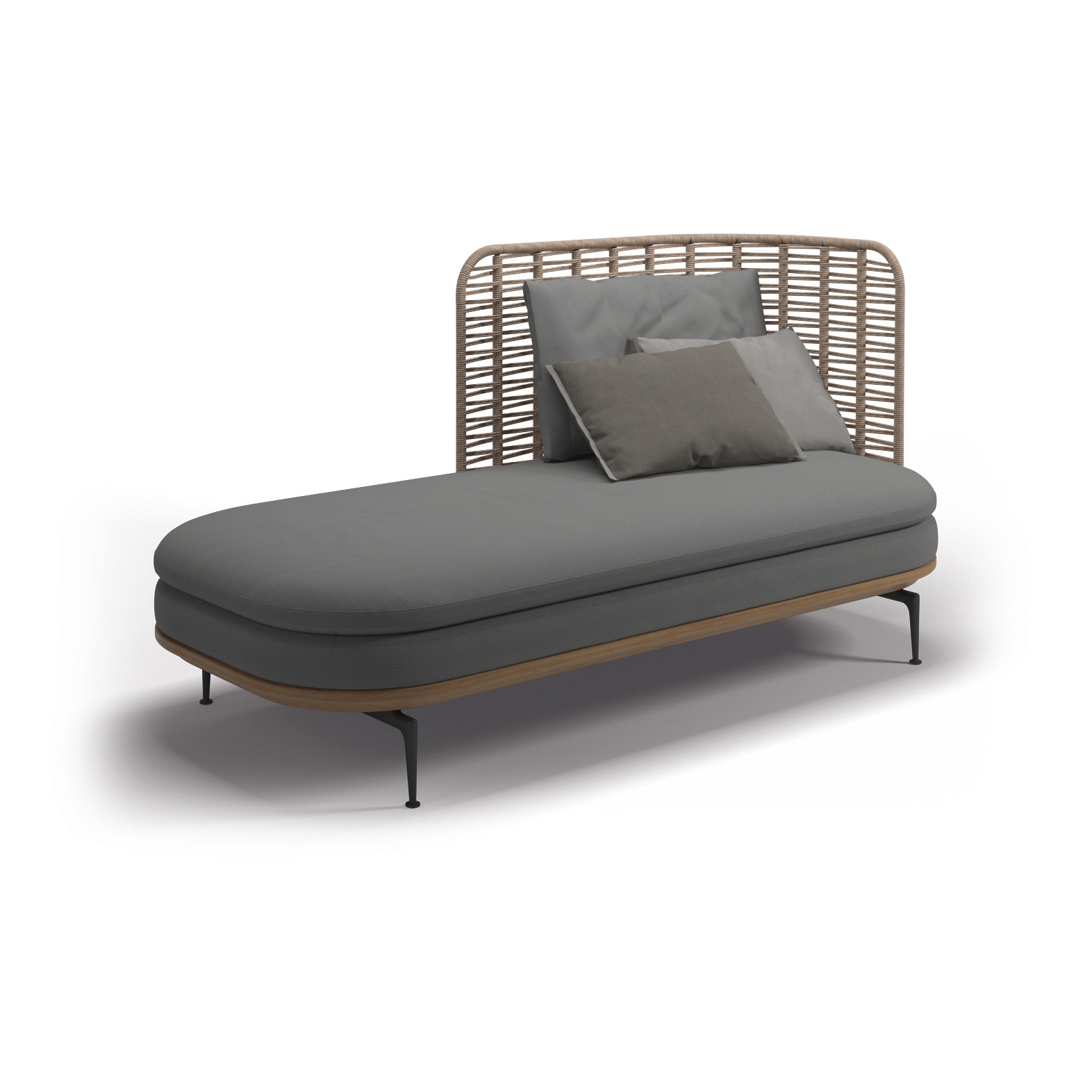 Afficher le produit Mistral Right Chaise du fabricant Gloster Furniture GmbH