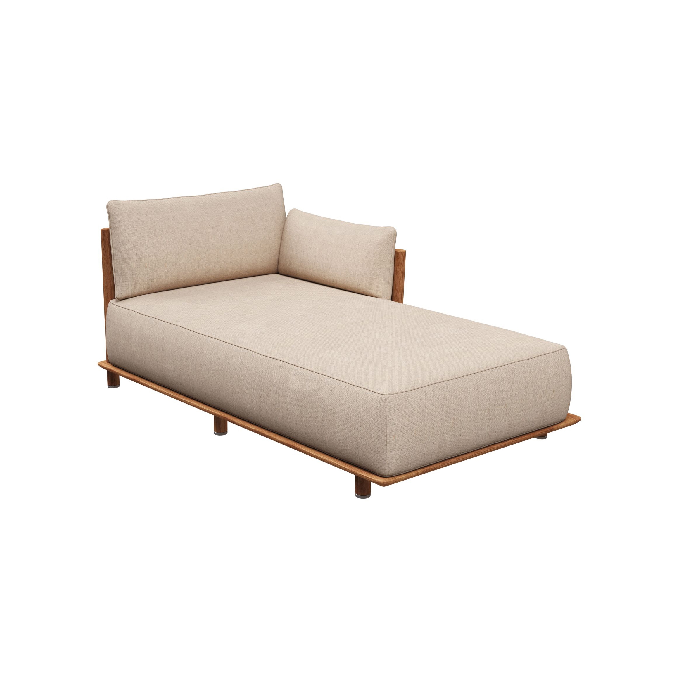 Mostrar el producto Salina Right Chaise Unit del fabricante Gloster Furniture GmbH