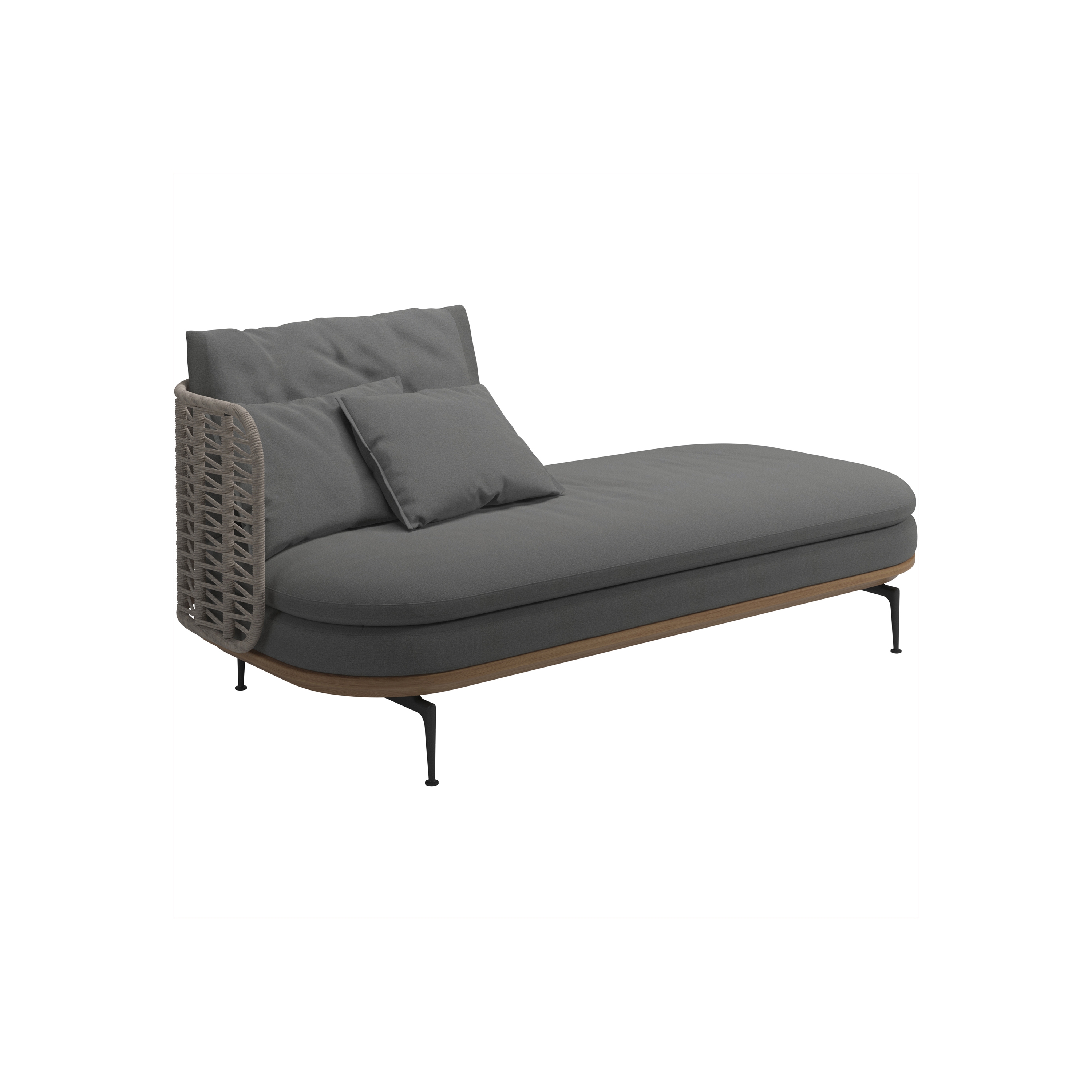 Produkt Mistral Chaise links mit niedriger Lehne des Herstellers Gloster Furniture GmbH anzeigen