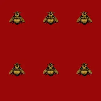 Timorous Beasties - NAPOLEON BEE WALLPAPER