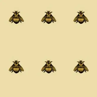 Timorous Beasties - NAPOLEON BEE WALLPAPER