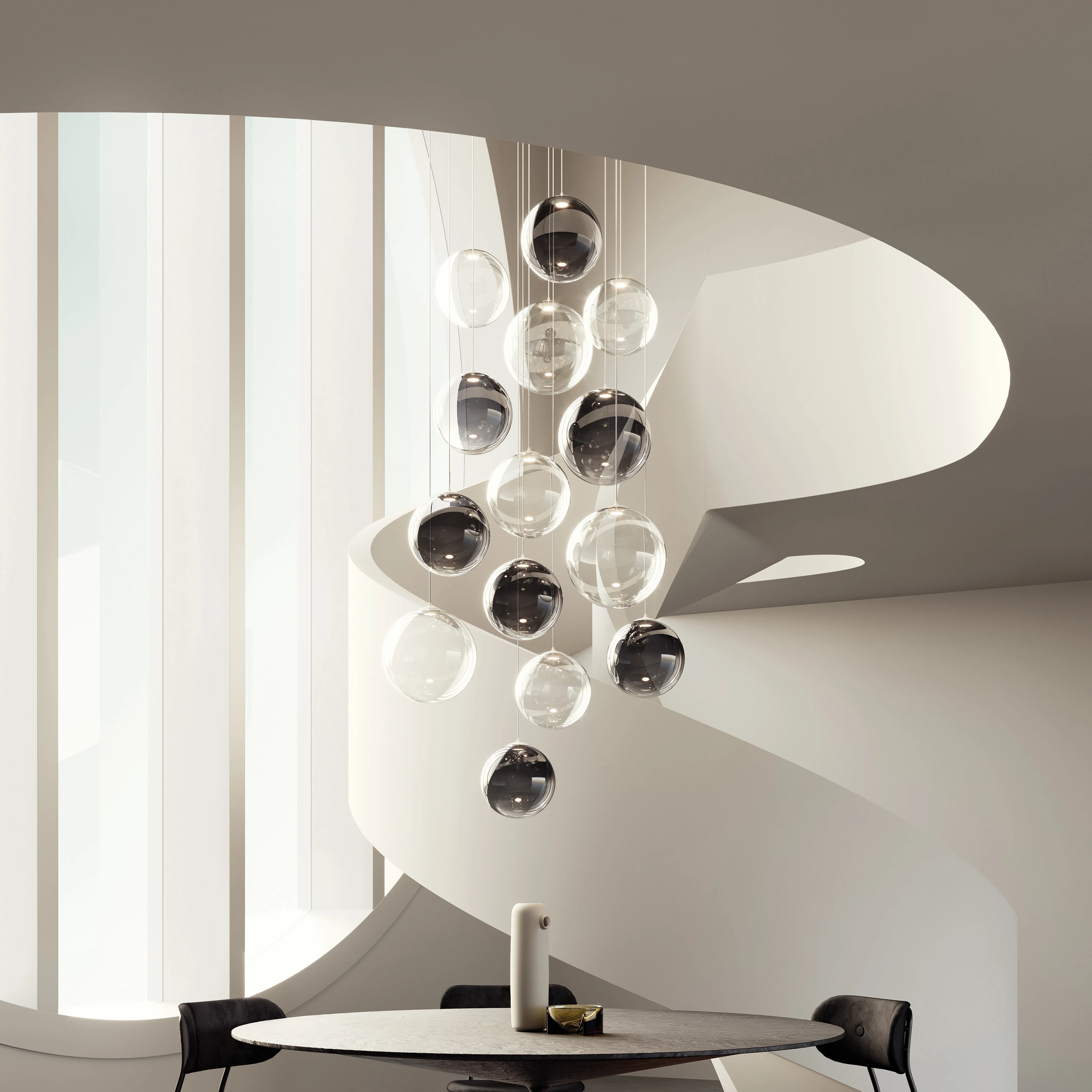 CLUSTER SUSPENSION LAMPS