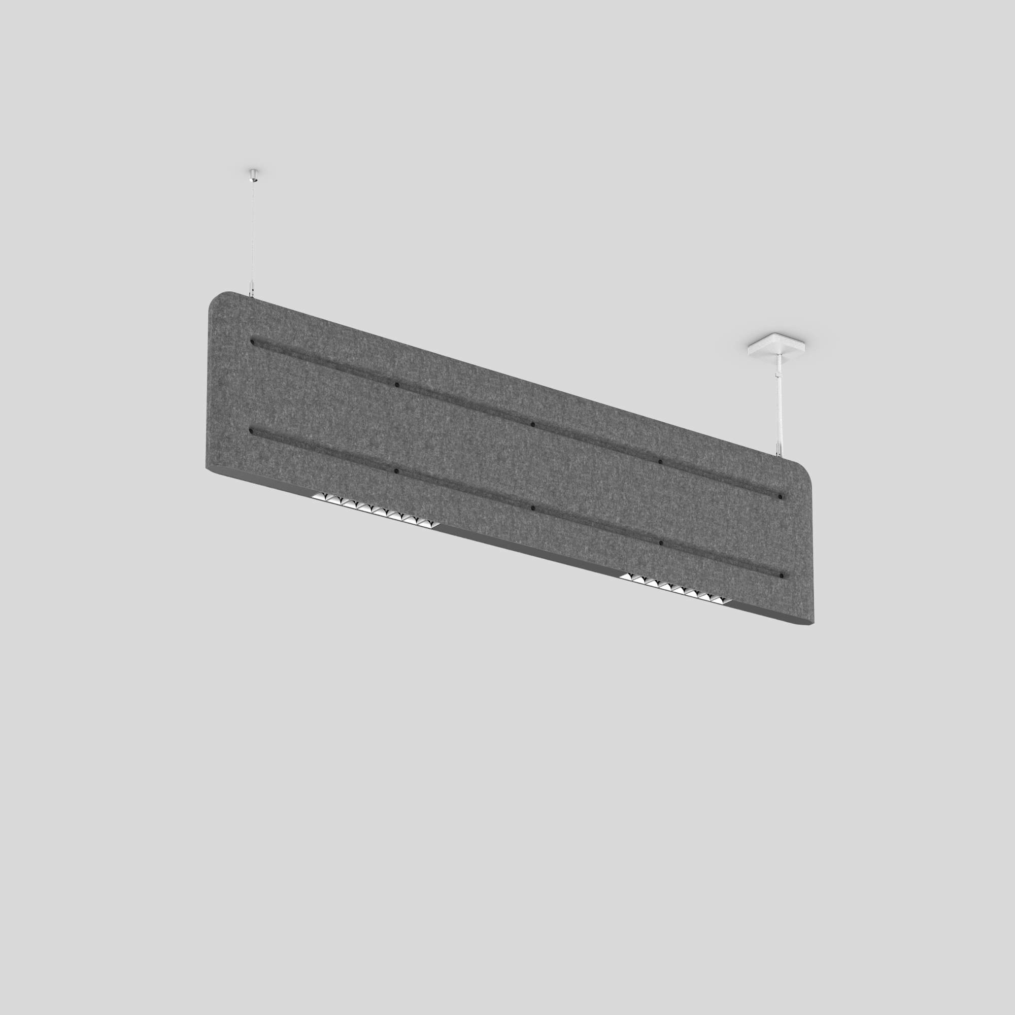Display product MUSE LIGHT acoustic suspended from manufacturer XAL
