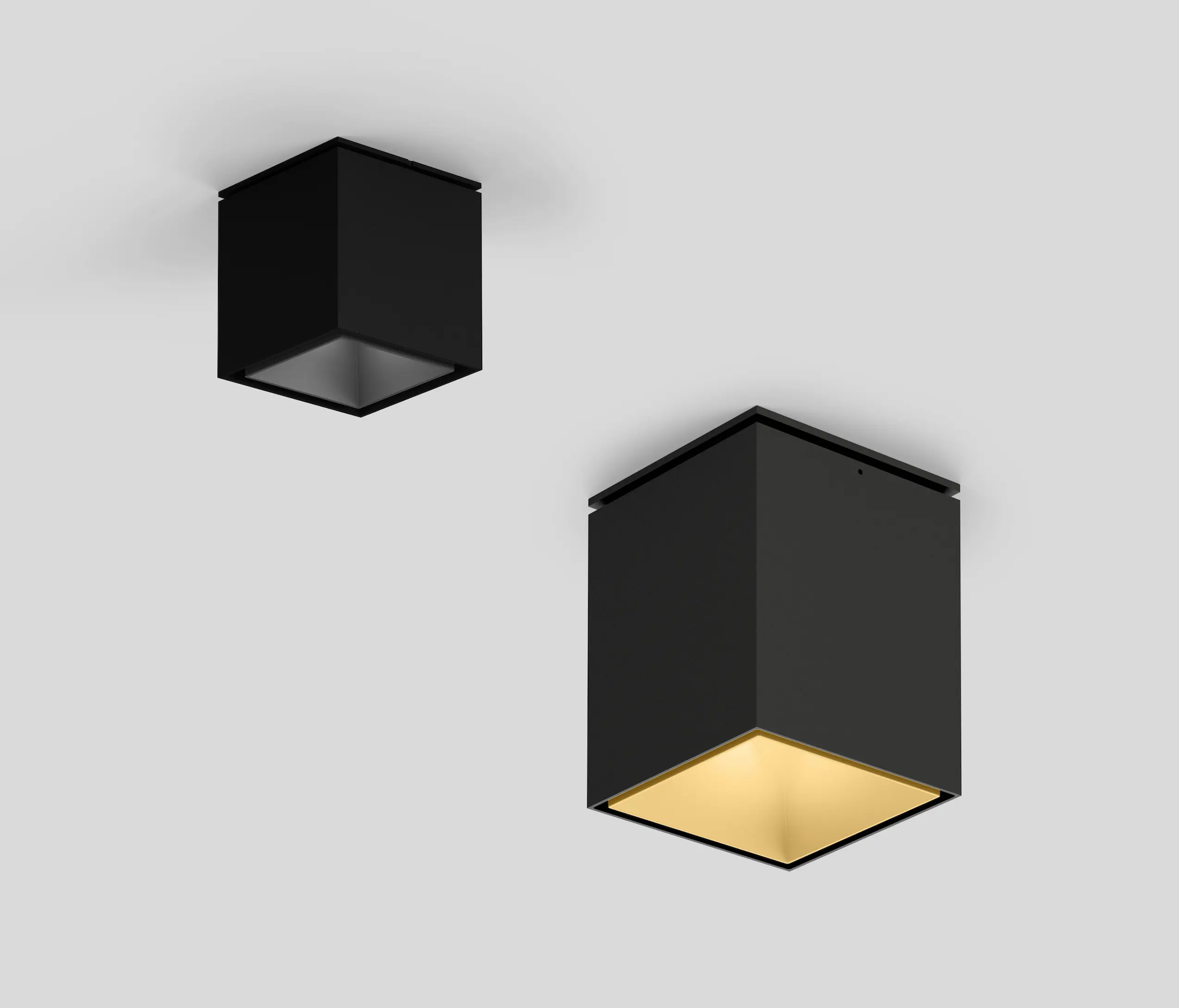XAL - SASSO 60/100 square semi-recessed
