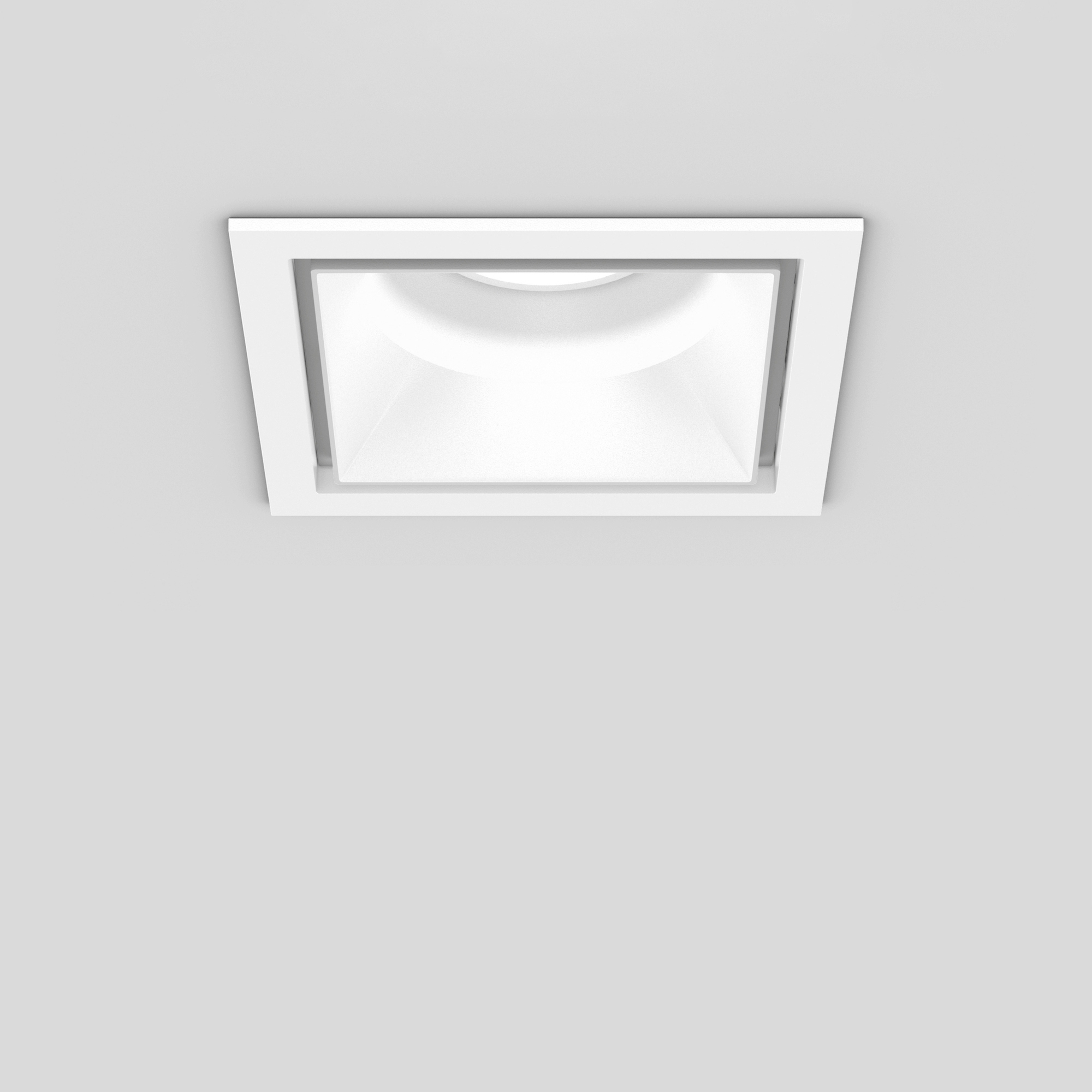 Display product SASSO 100 square downlight trim from manufacturer XAL